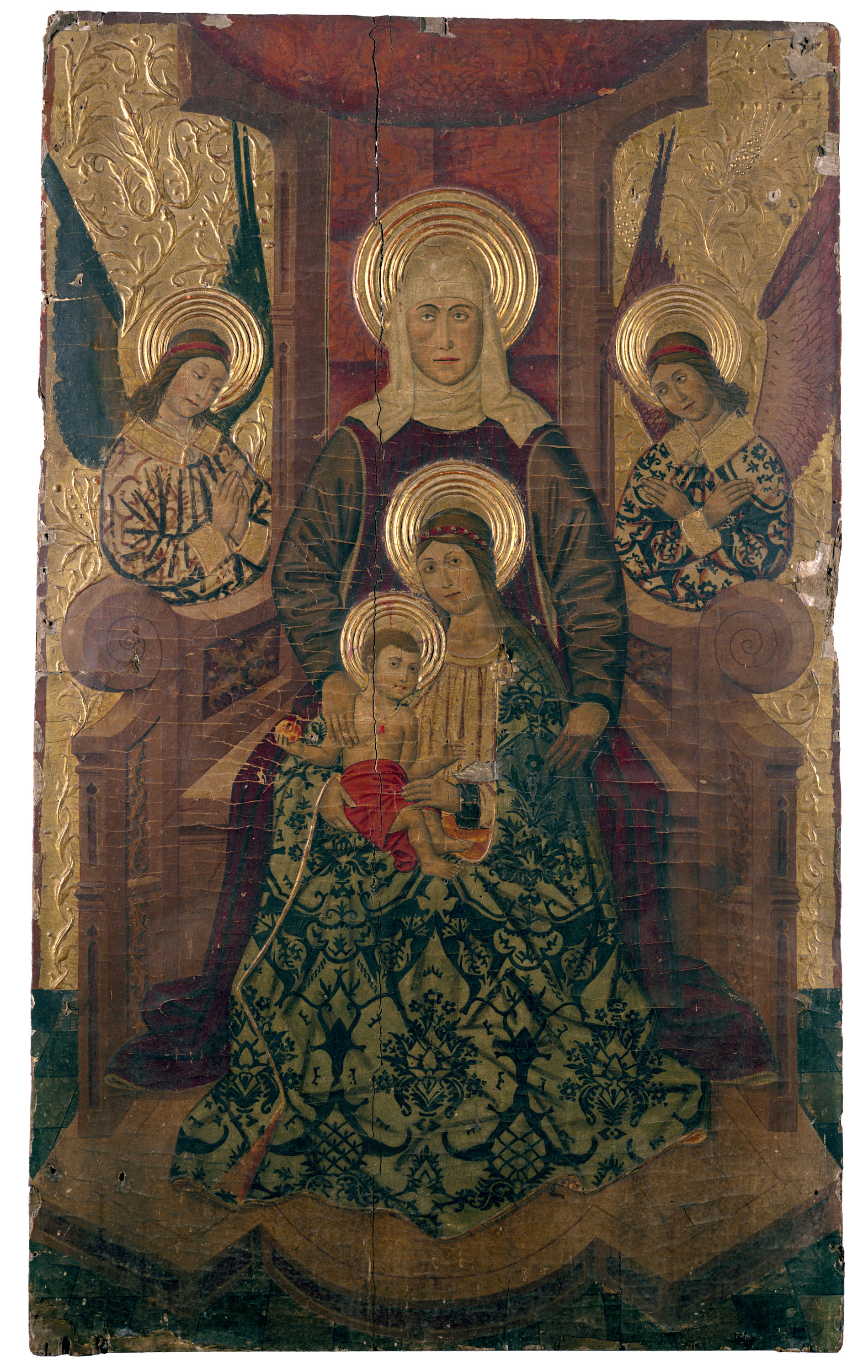image for: Pere Garcia de Benavarri - Taula de santa Anna - Cap a 1470-1485