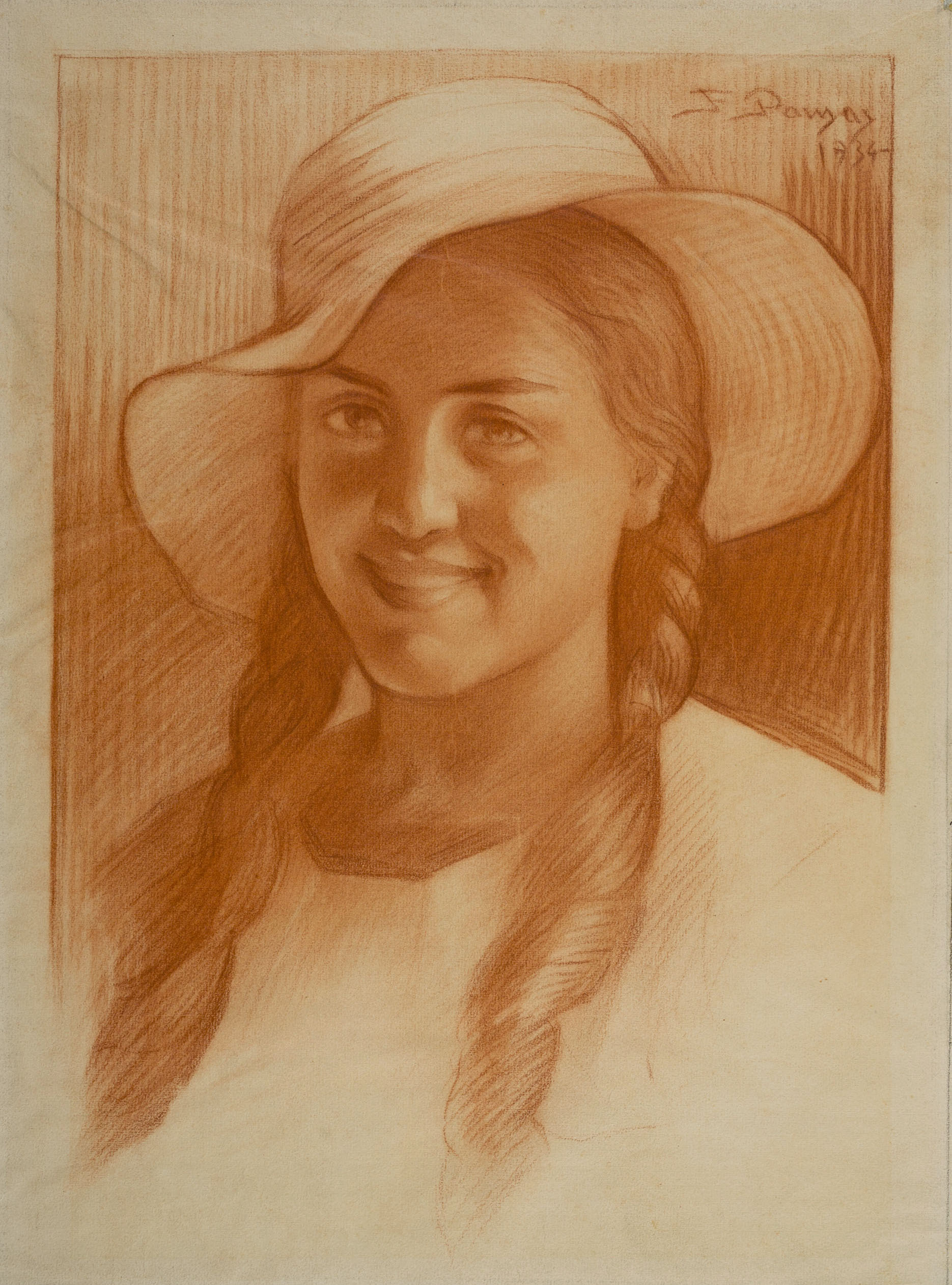 image for: Francesc Pausas - Retrat d'Eugènia Ordeig - 1934
