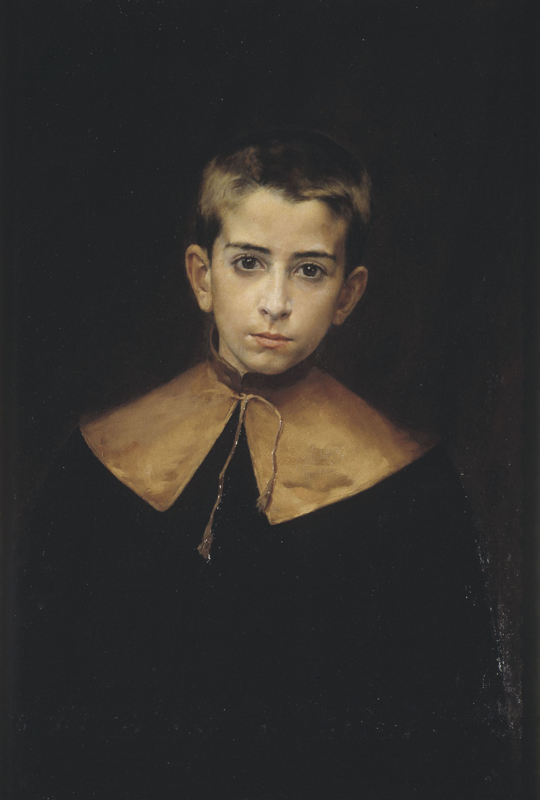 image for: Antoni Fabrés - Retrat del nen Bruno Quadros - Cap a 1883