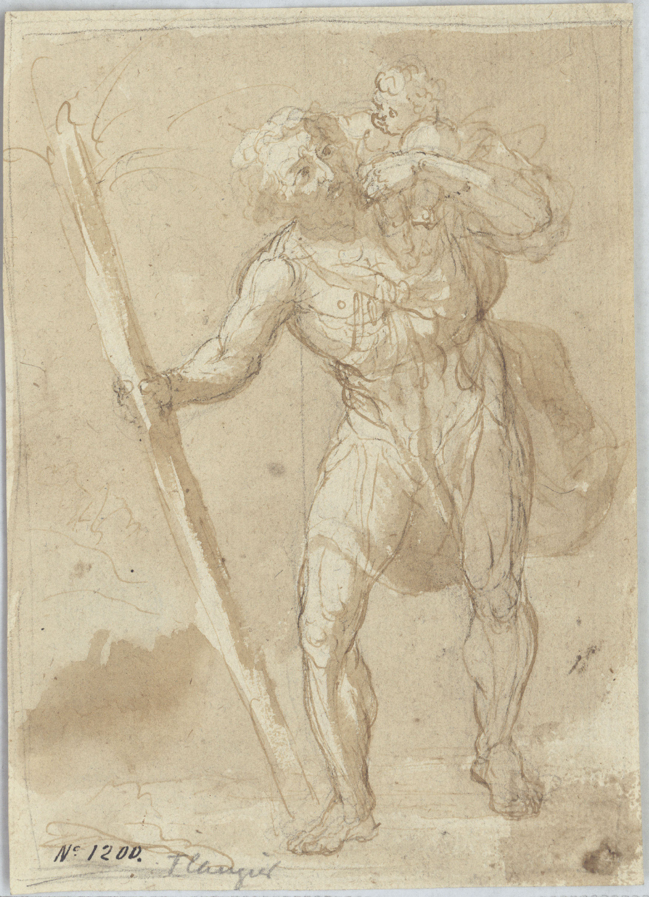 image for: Josep Bernat Flaugier - Sant Cristòfol - Cap a 1800-1812