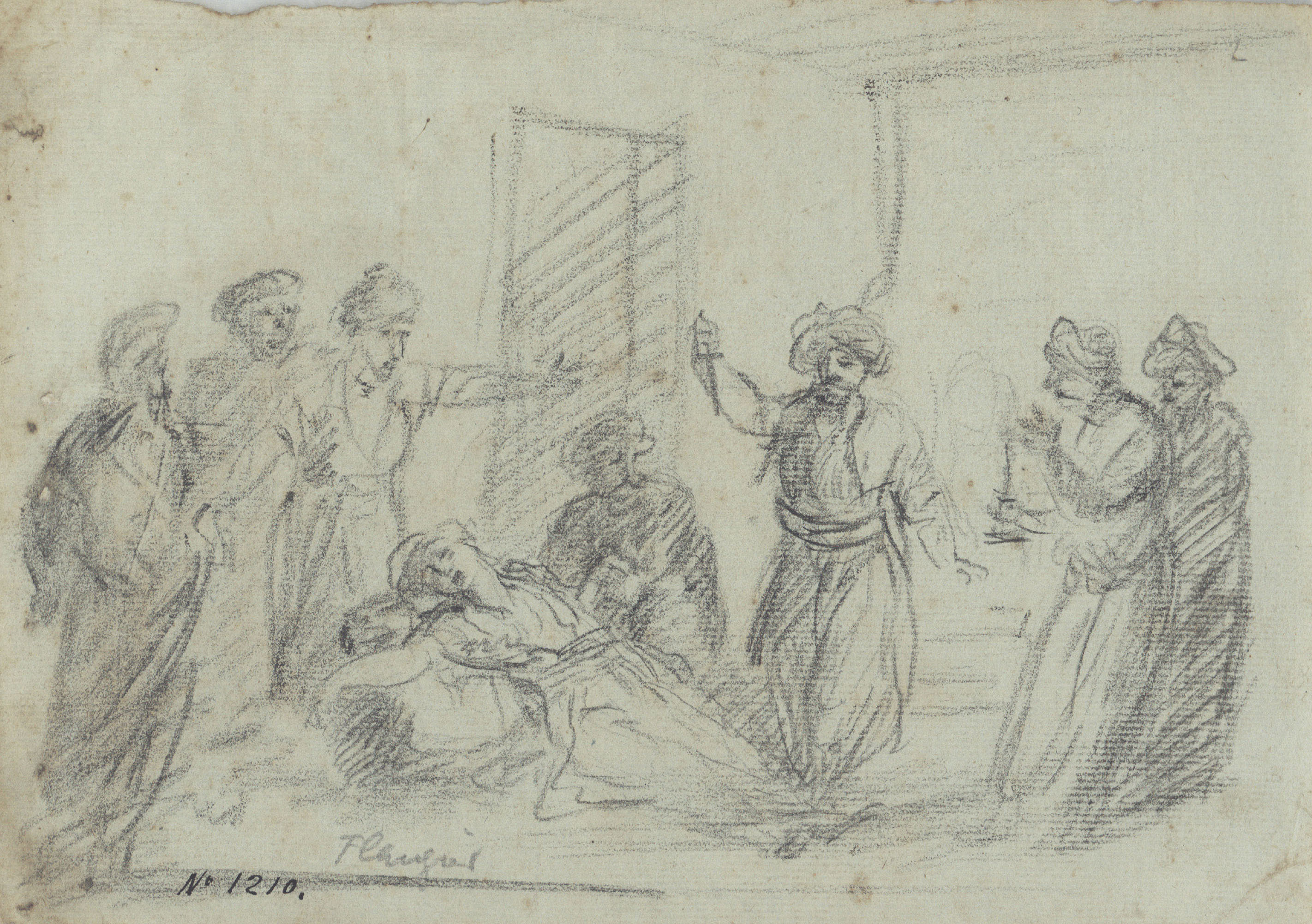 image for: Josep Bernat Flaugier - Otel·lo i Desdèmona - Cap a 1800-1812