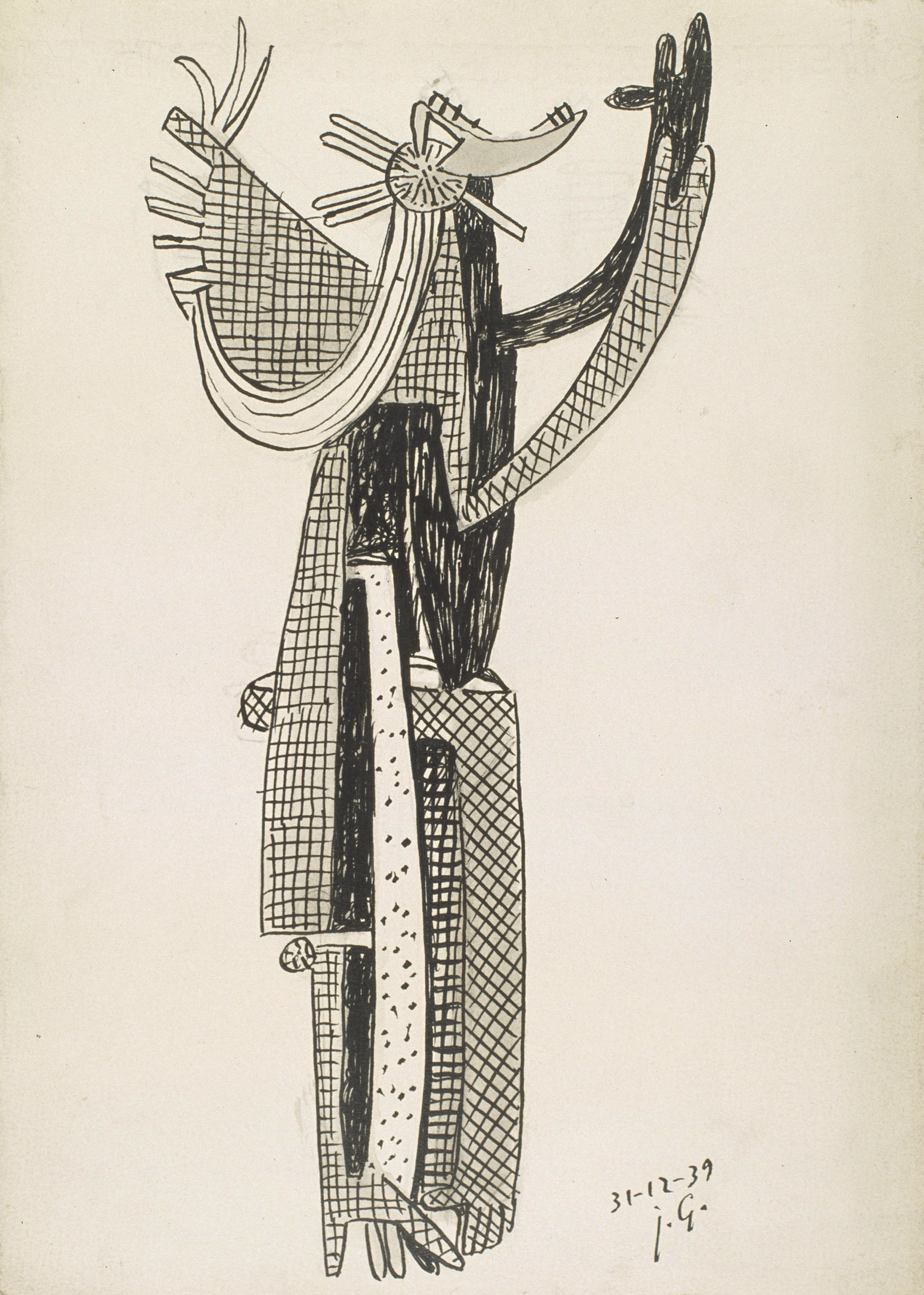 image for: Juli González - Dona pentinant-se núm. 2 (Femme se coiffant nº 2) - 1939