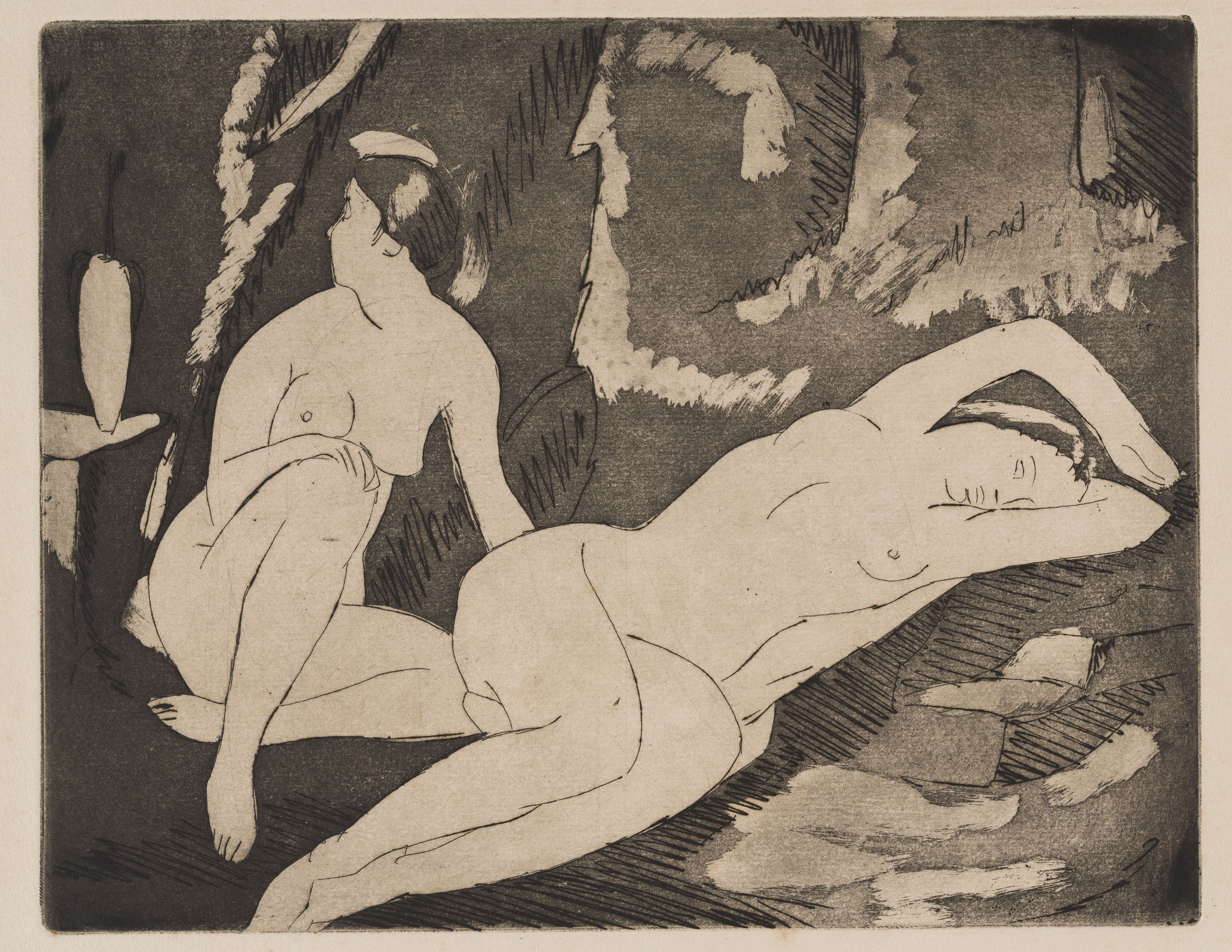 image for: Juli González - Dos nus en repòs (Deux nus au repos) - 1927