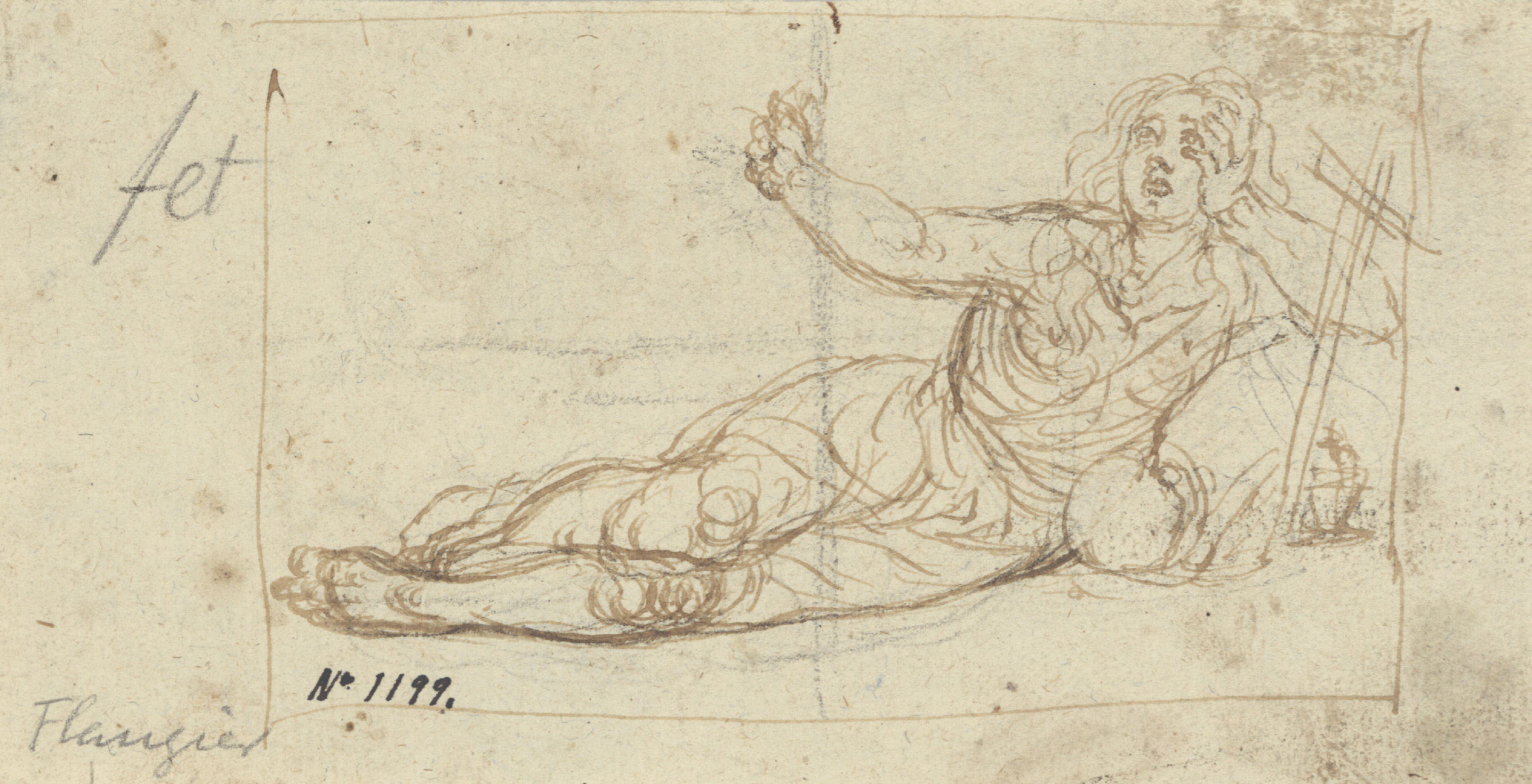 image for: Josep Bernat Flaugier - Magdalena penitent - Cap a 1800-1812