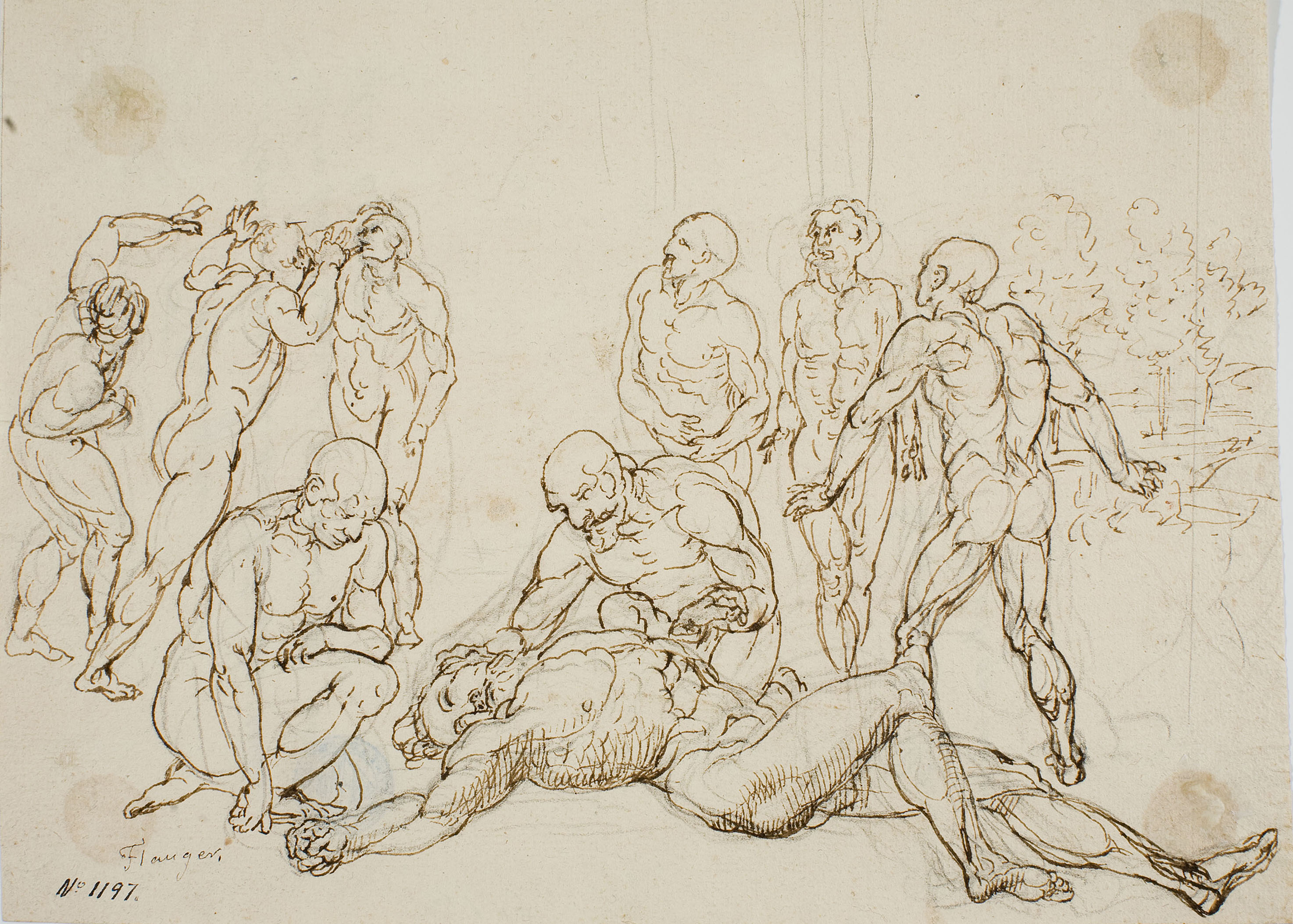 image for: Josep Bernat Flaugier - Composició acadèmica - Cap a 1800-1812