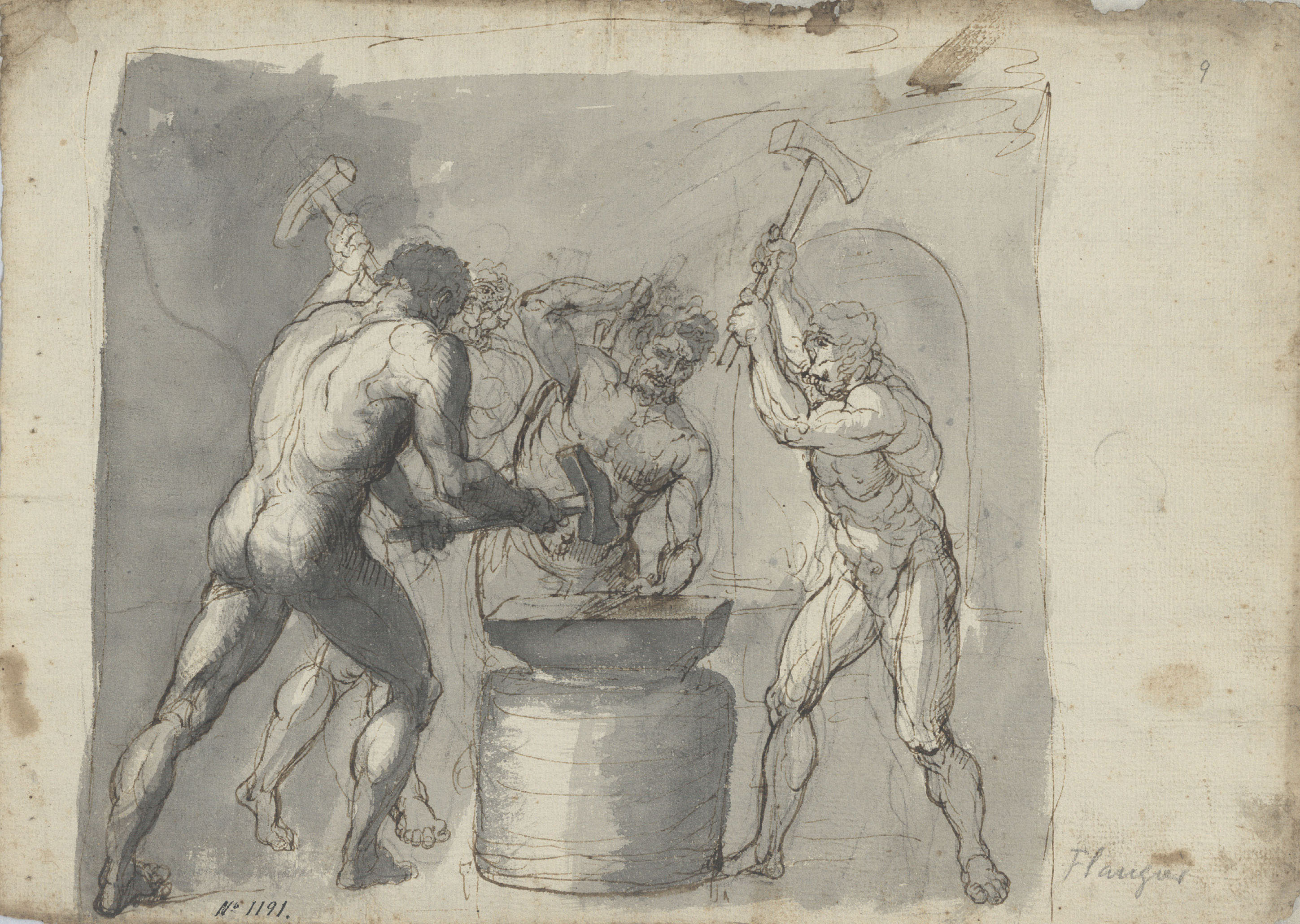 image for: Josep Bernat Flaugier - La forja de Vulcà - Cap a 1800-1812