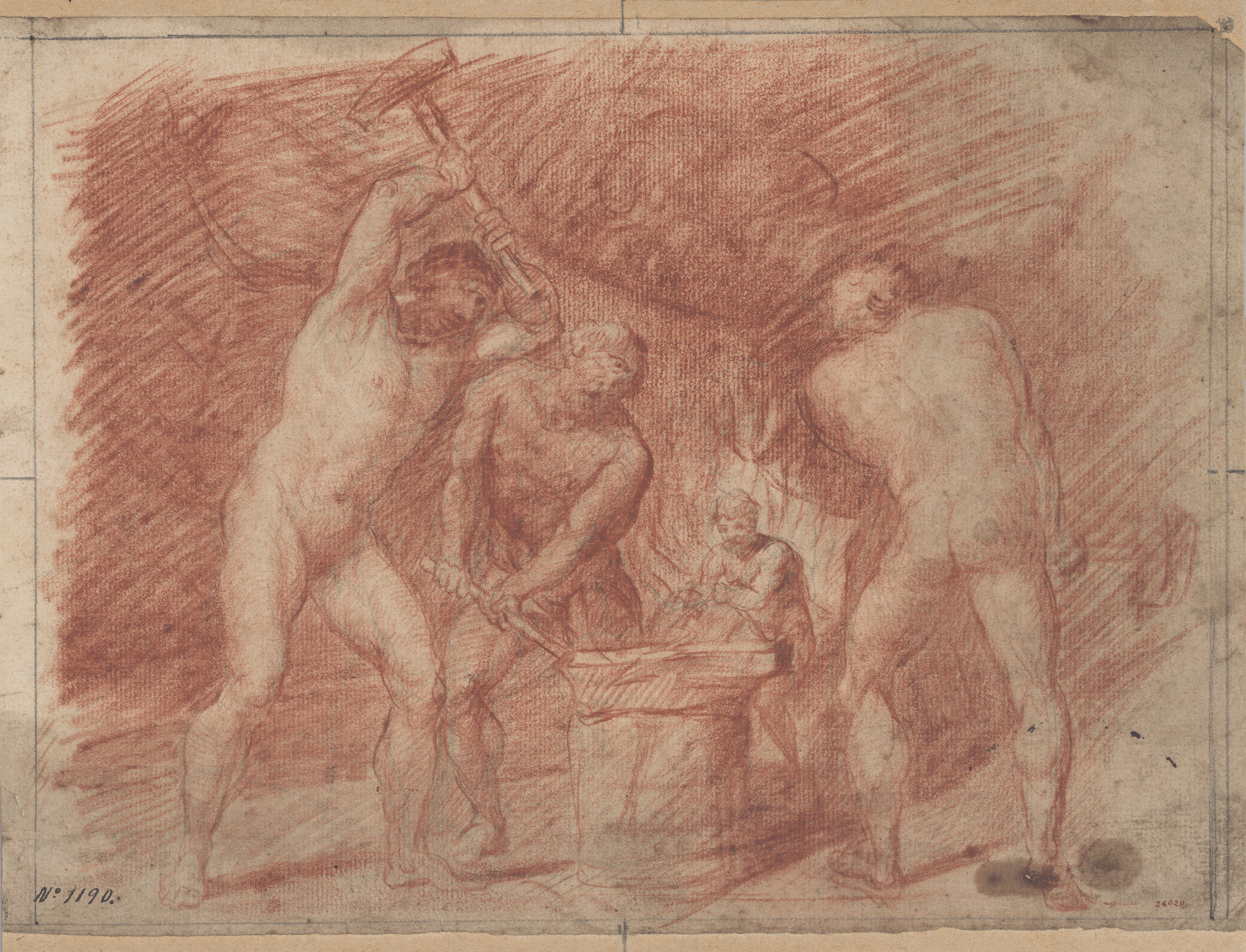 image for: Josep Bernat Flaugier - La forja de Vulcà - Cap a 1790-1800