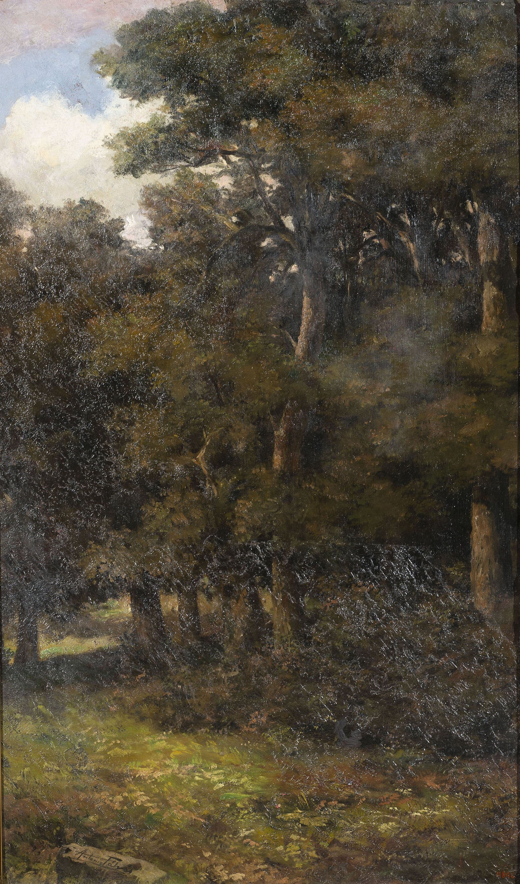 image for: Antoni Fabrés - Paisatge de tardor - Cap a 1886