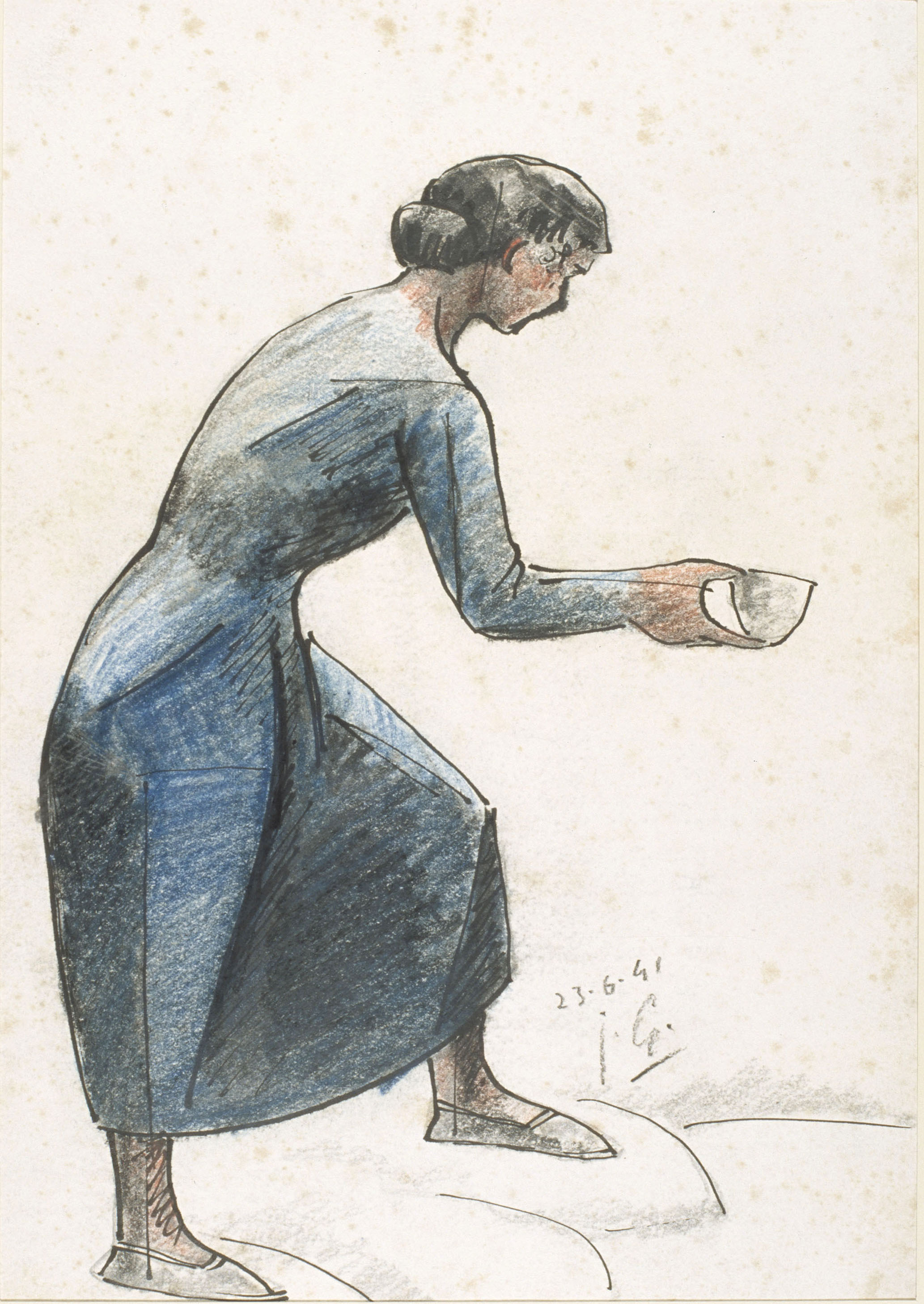 Juli González - A la font núm. 2 (A la source nº 2) - 1941 image for: Juli González - A la font núm. 2 (A la source nº 2) - 1941