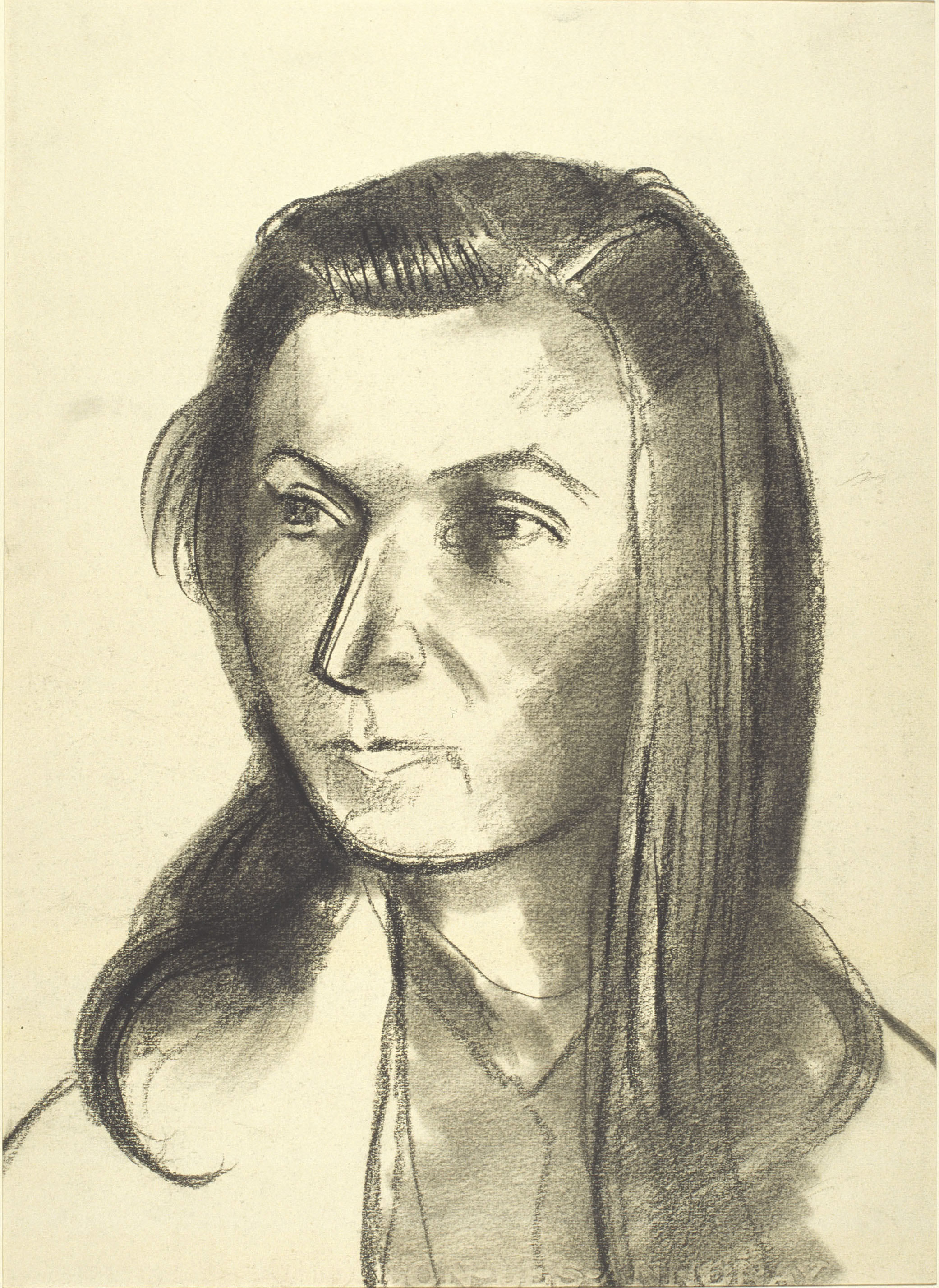 Juli González - Marie-Thérèse amb la cabellera estesa (Marie-Thérèse aux cheveux épars) - Cap a 1940-1941 image for: Juli González - Marie-Thérèse amb la cabellera estesa (Marie-Thérèse aux cheveux épars) - Cap a 1940-1941