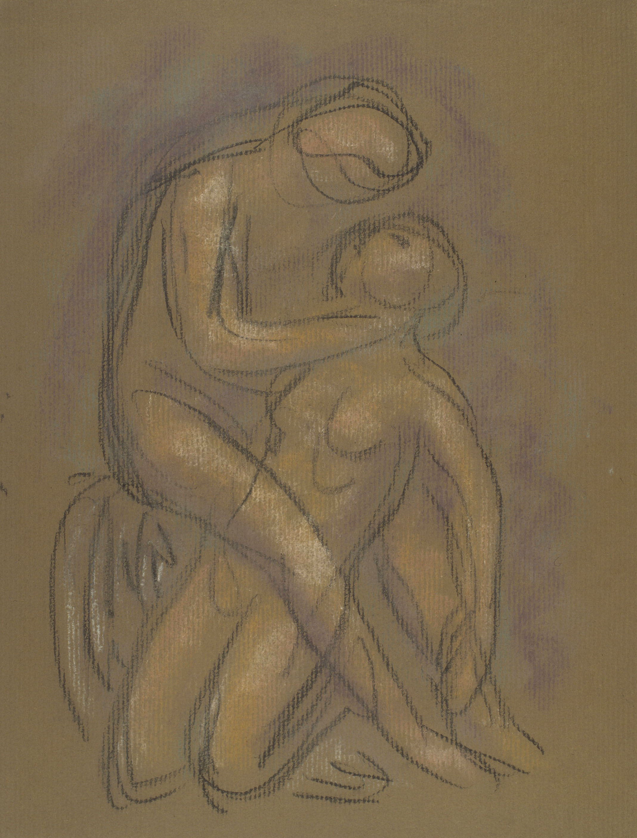 Juli González - Dos nus (Deux nus) - Cap a 1914 image for: Juli González - Dos nus (Deux nus) - Cap a 1914