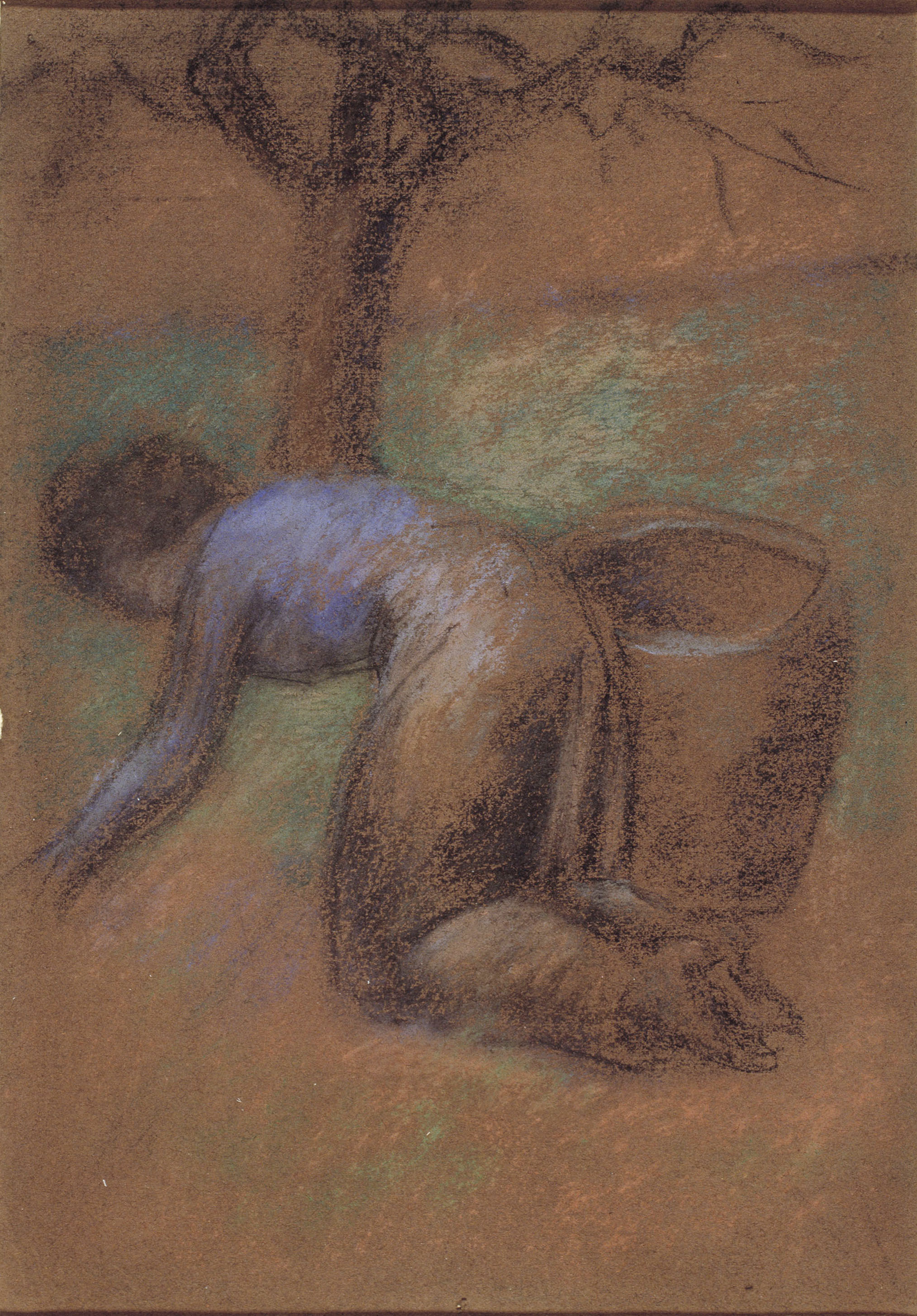 image for: Juli González - Pagesa agenollada - Cap a 1919-1920