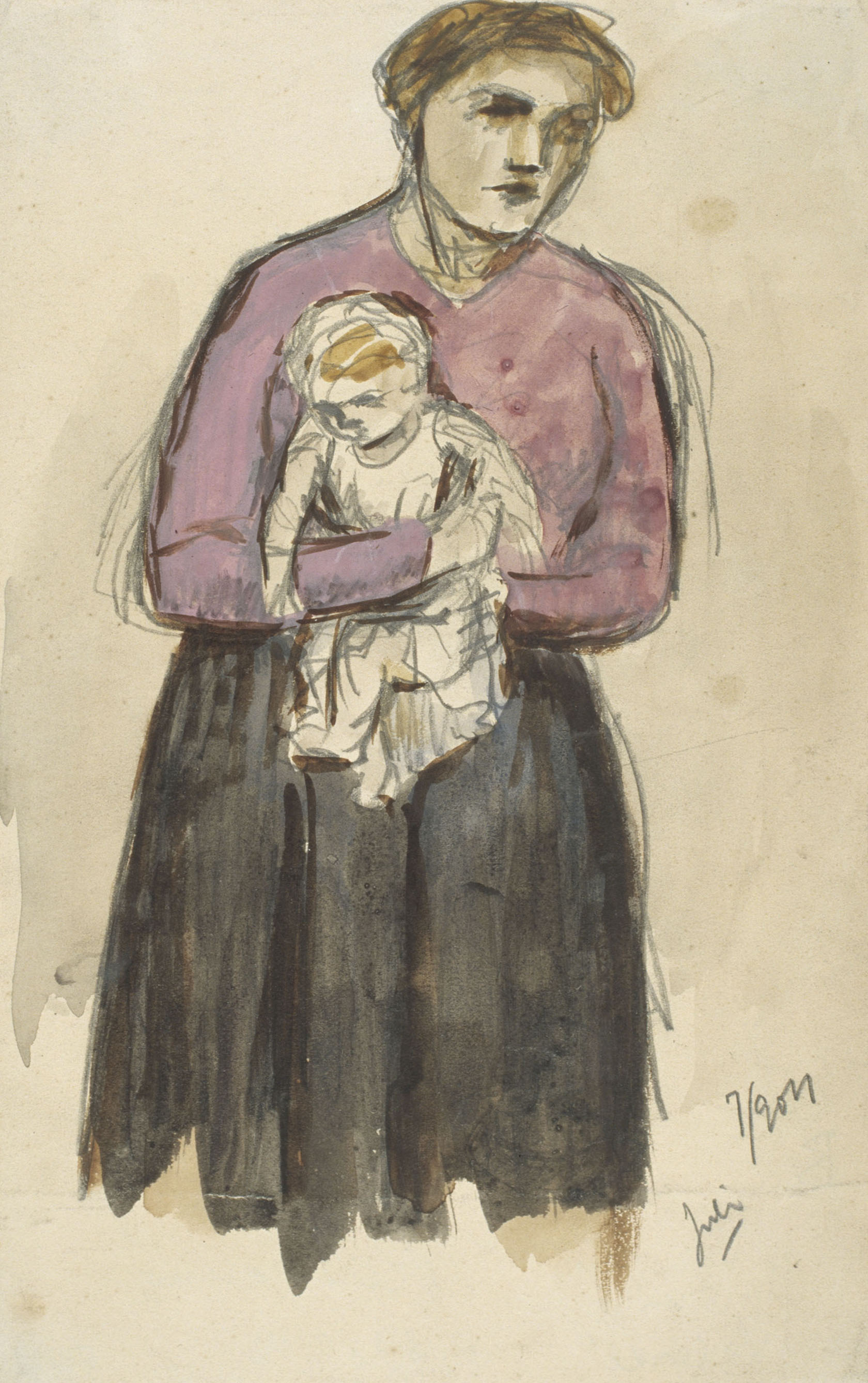 image for: Juli González - Maternitat (Maternité) - 1904