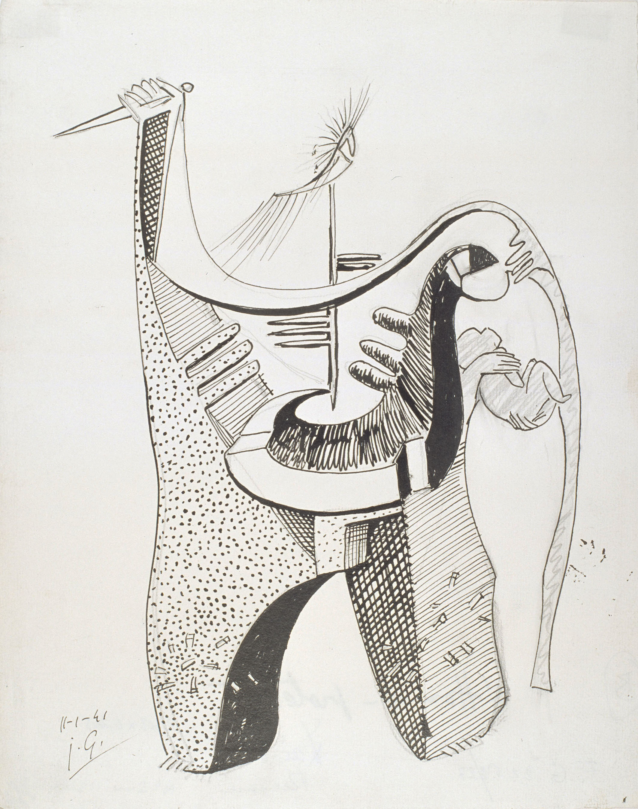 image for: Juli González - L'home protector (L'homme protecteur) - 1941