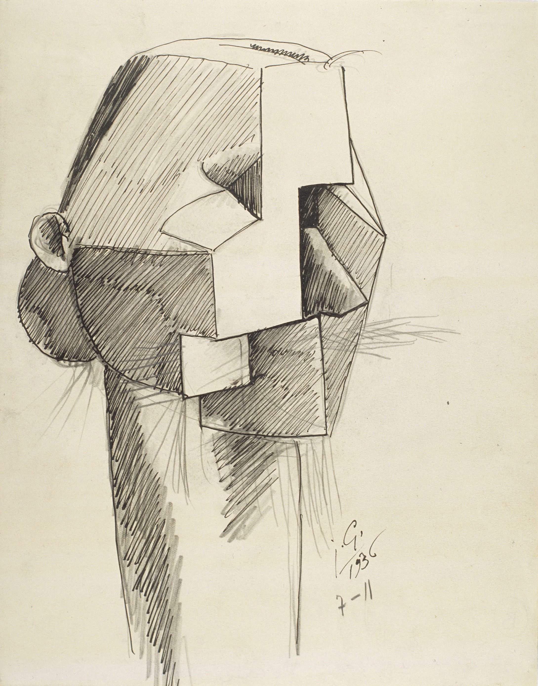 image for: Juli González - La dona amb barba (La femme à la barbe) - 1936