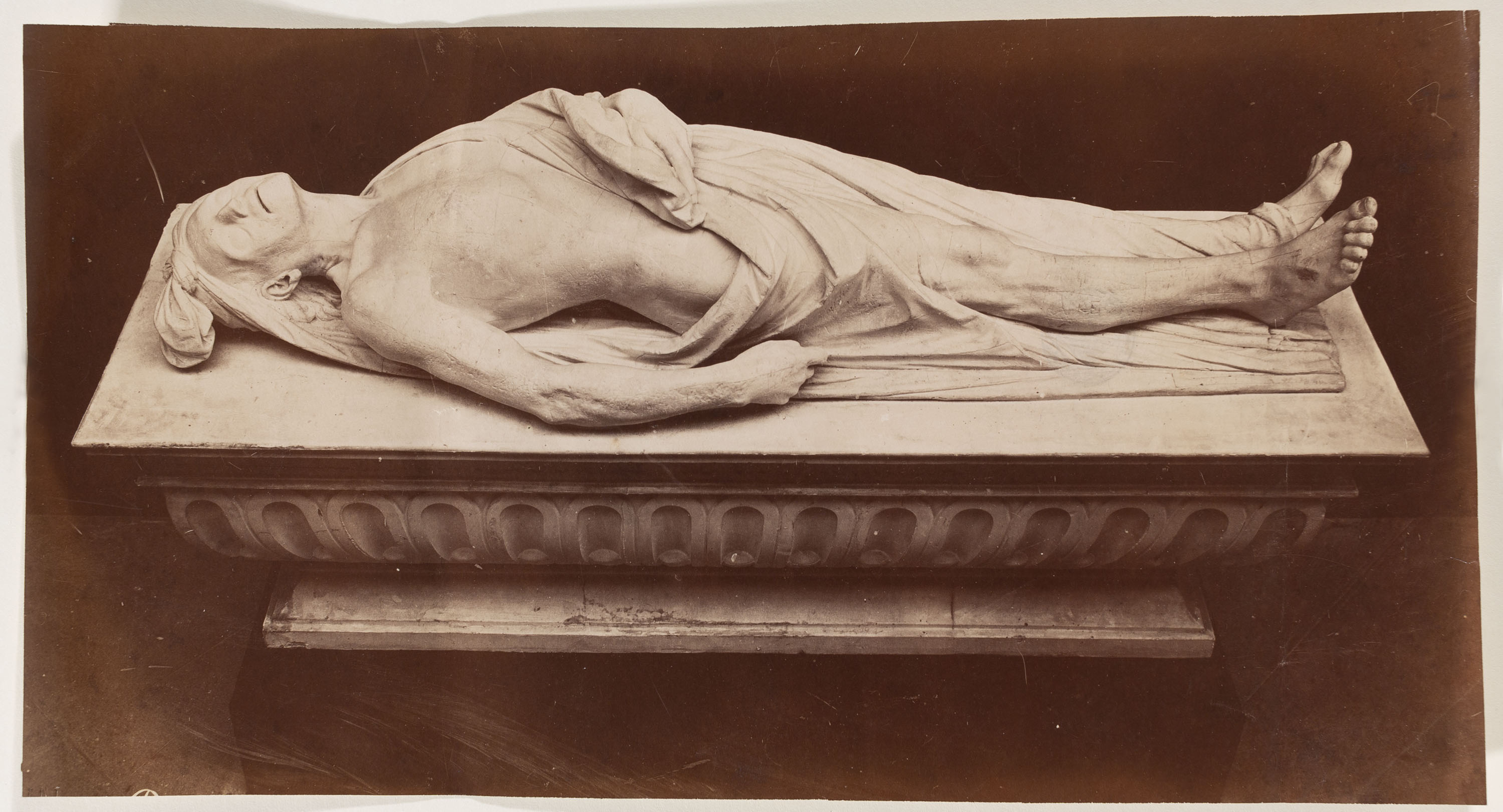 image for: Séraphin-Médéric Mieusement - Figura masculina jacent - Cap a 1886-1891