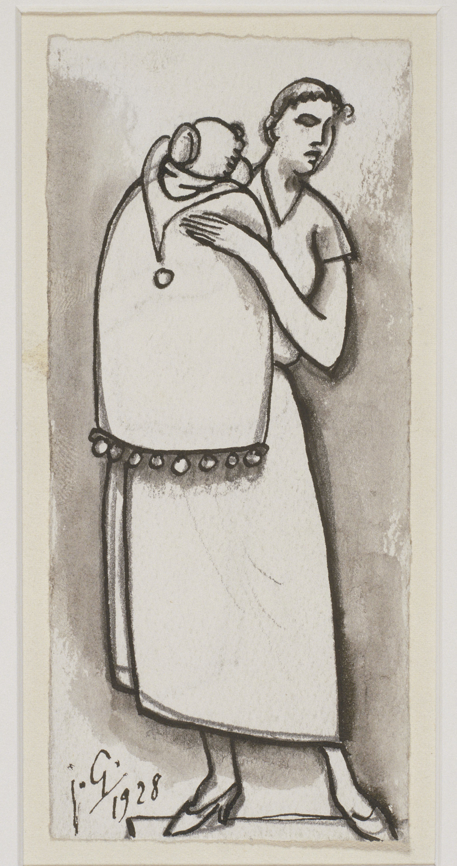 image for: Juli González - Dona i nen (Femme et enfant) - 1928