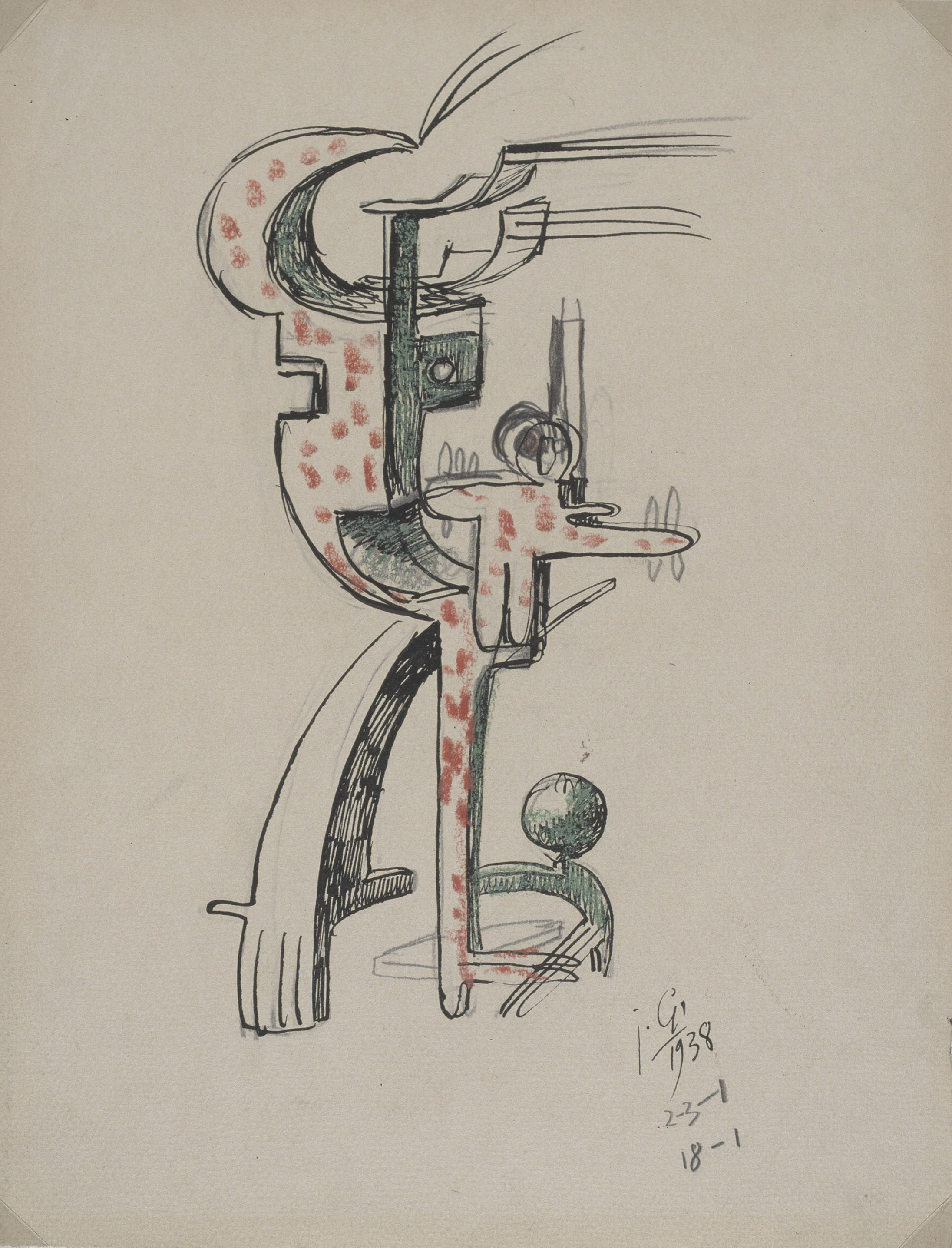 image for: Juli González - Agressivitat (Agressivité) - 1938