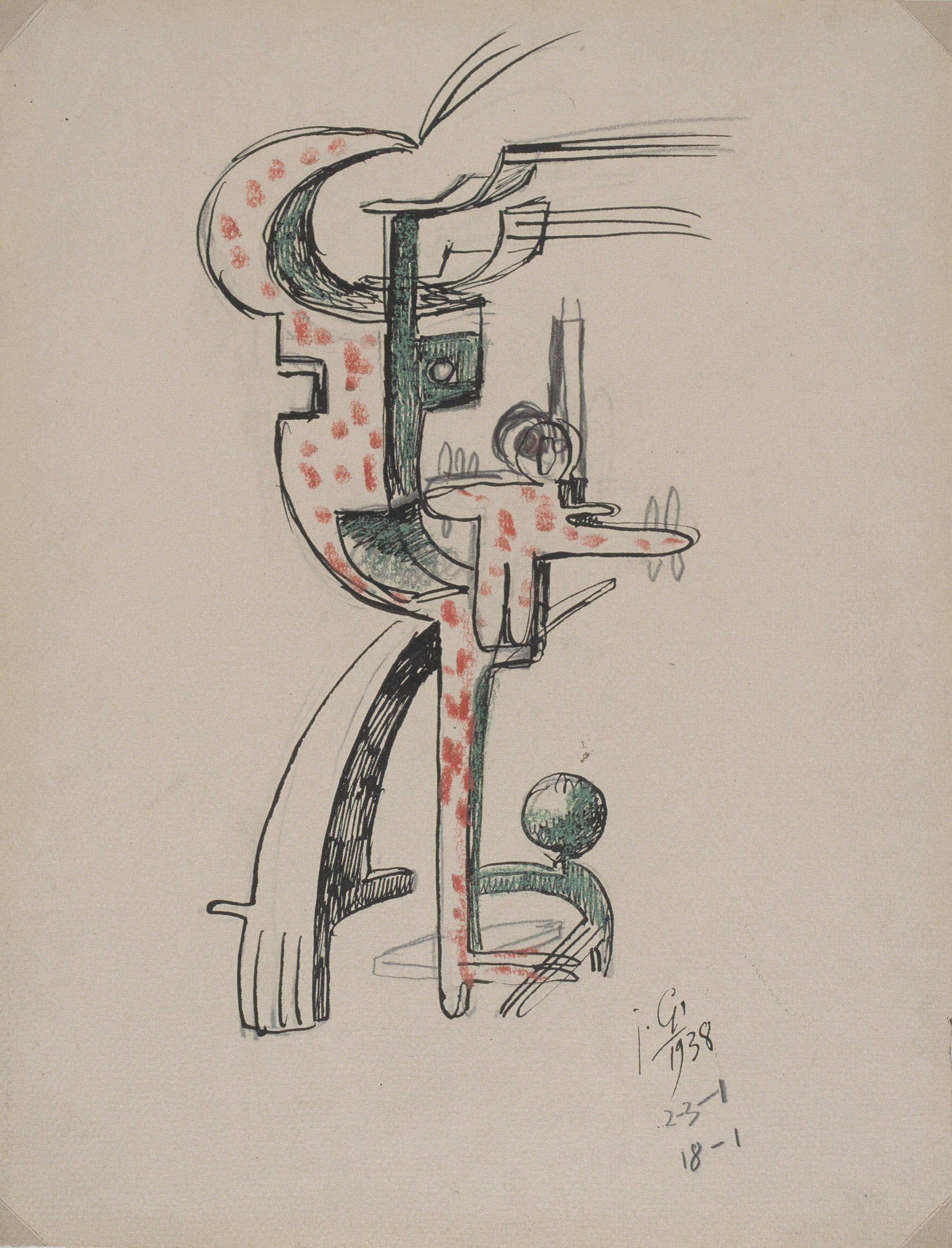 image for: Juli González - Agressivitat (Agressivité) - 1938