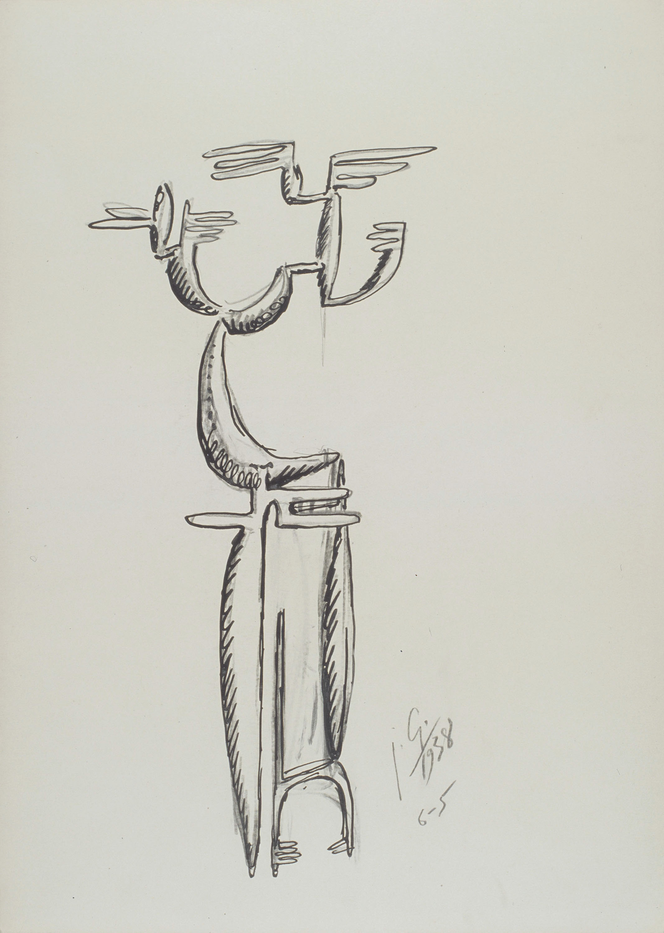image for: Juli González - Personatge humorístic (Personnage humour) - 1938