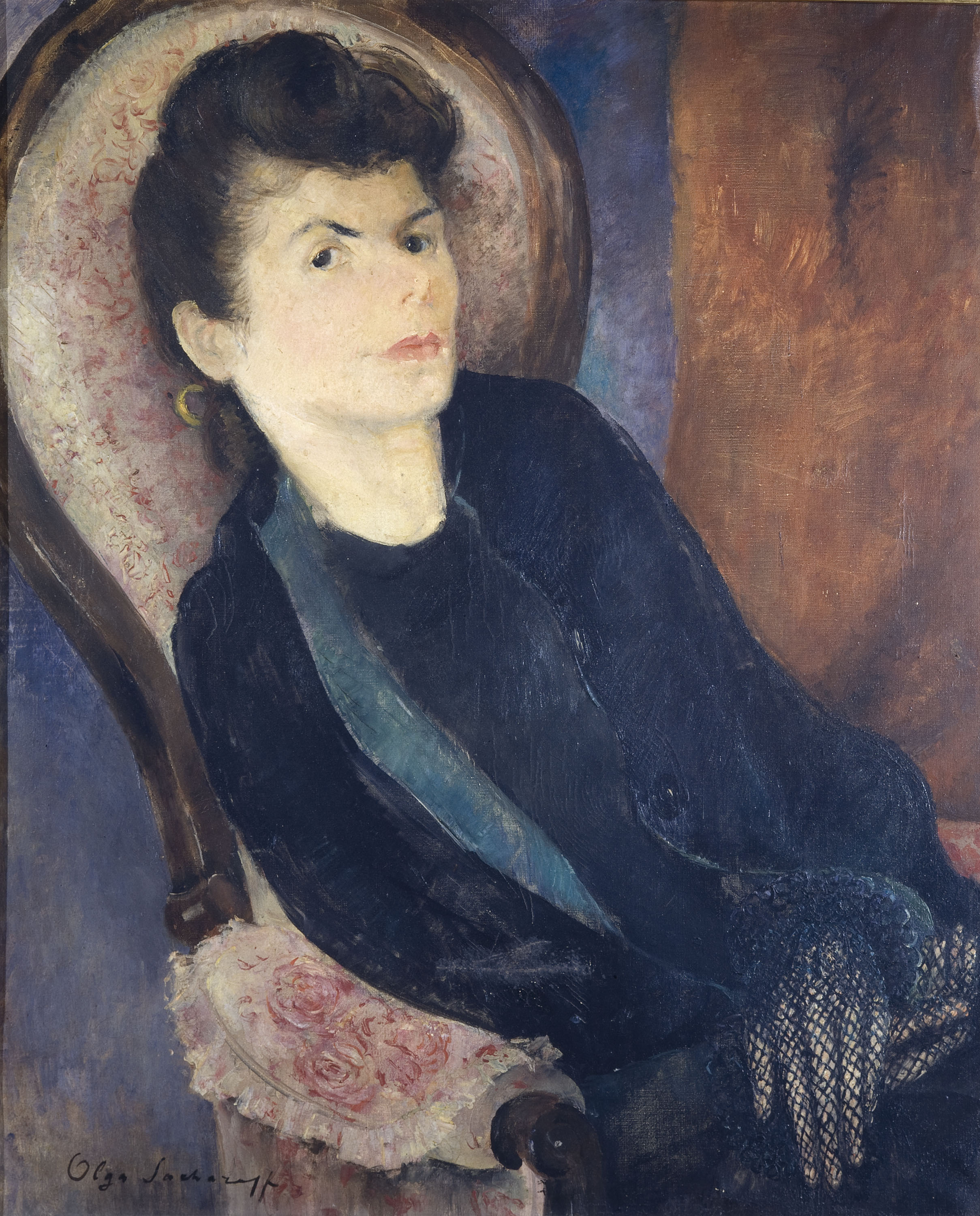 image for: Olga Sacharoff - Madame Chevrillon - Cap a 1940