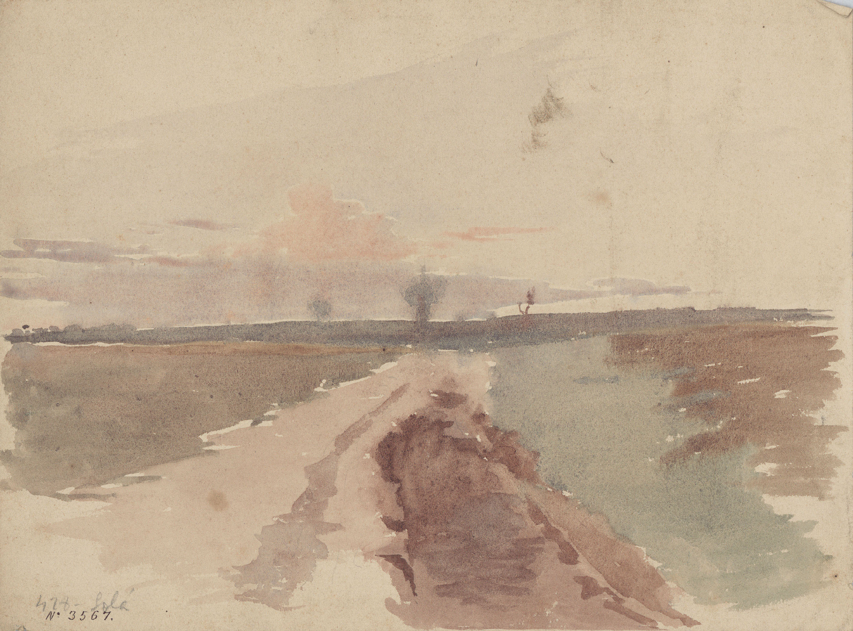image for: Andreu Solà - Paisatge- La Plana - Cap a 1890-1901