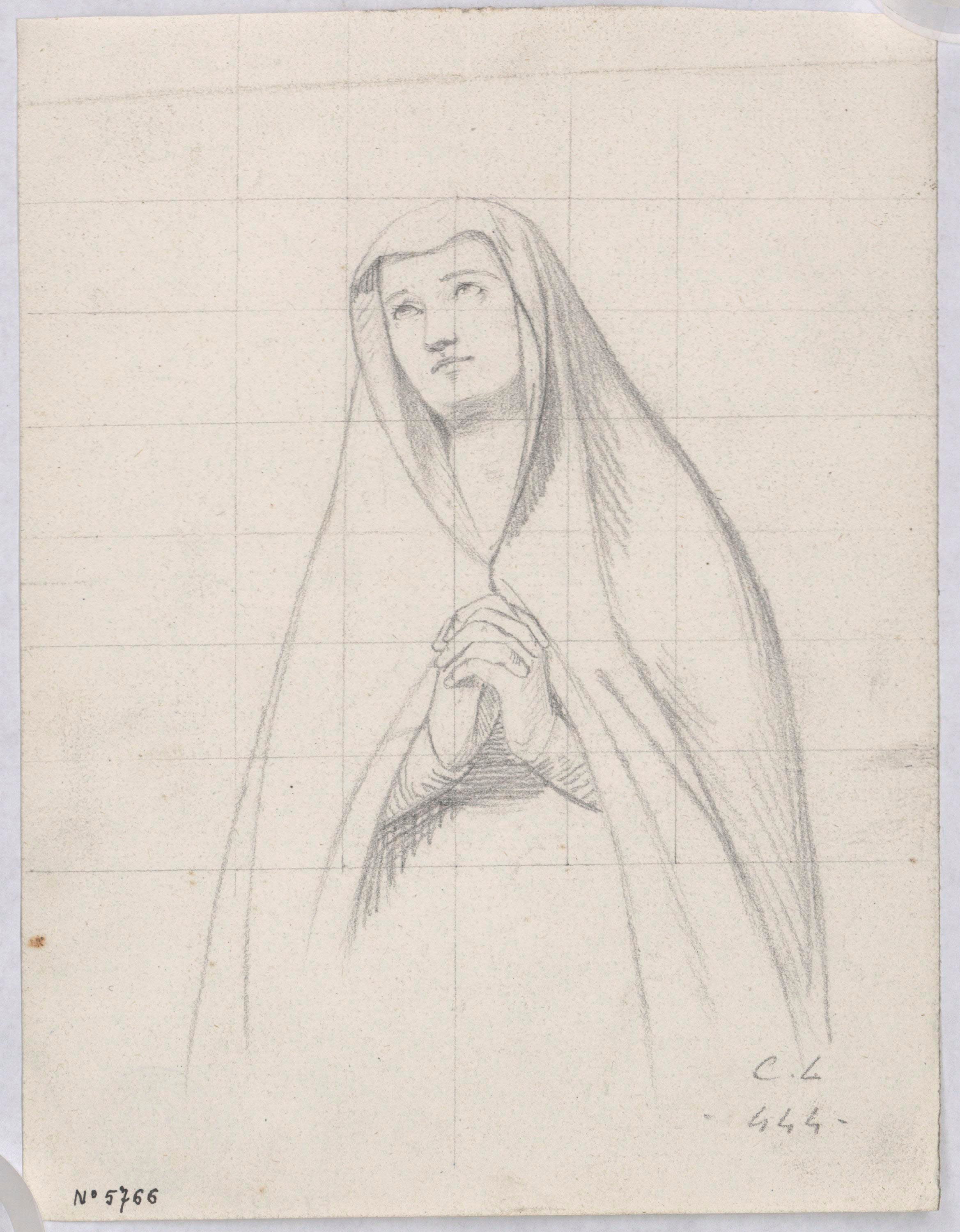 image for: Claudi Lorenzale - Mater Dolorosa - Cap a 1850-1870