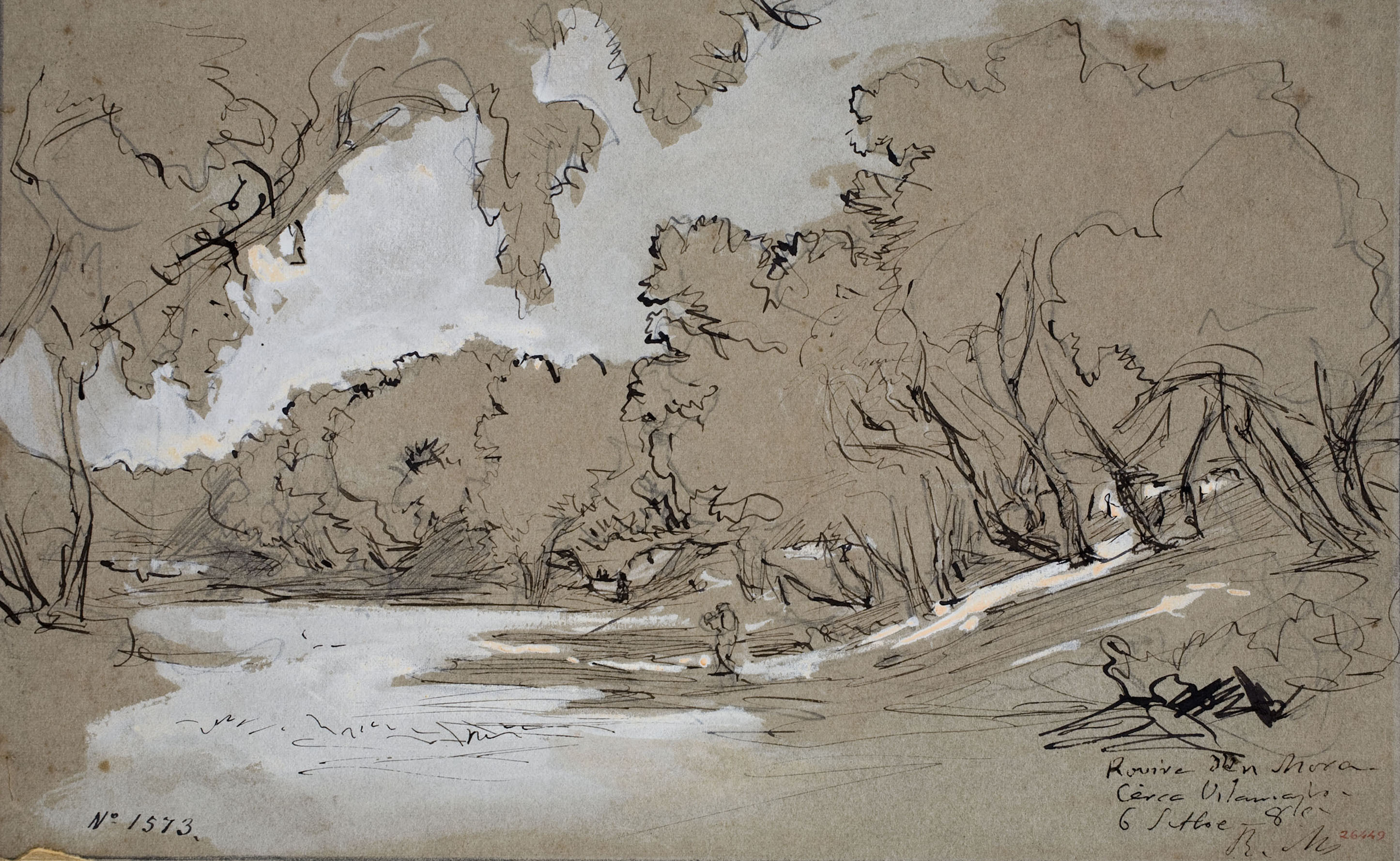 image for: Ramon Martí i Alsina - Rovira d'en Mora, prop de Vilamajor - 1880