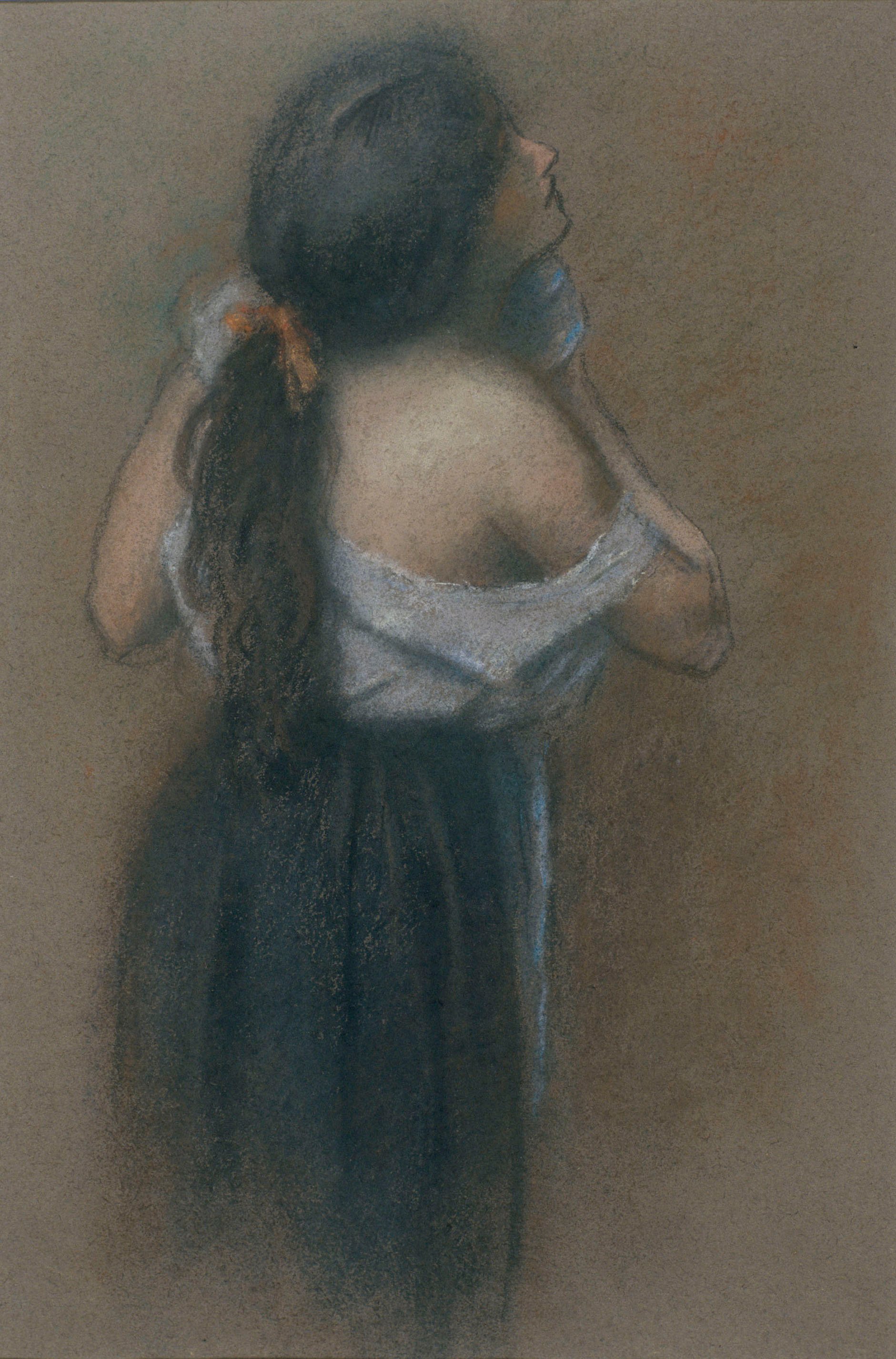 image for: Juli González - Dona rentant-se (Femme se lavant) - 1914-1917