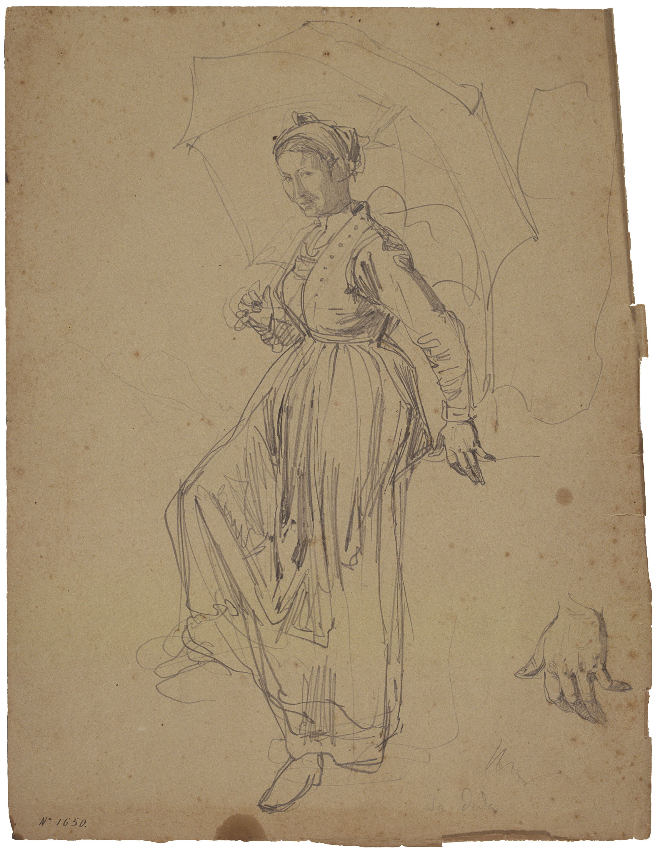 image for: Ramon Martí i Alsina - La dida - Cap a 1865-1870