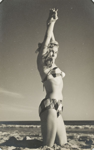 Oriol Maspons - Monique Koller en biquini (Eivissa) - Cap a 1954 image for: Oriol Maspons - Monique Koller en biquini (Eivissa) - Cap a 1954