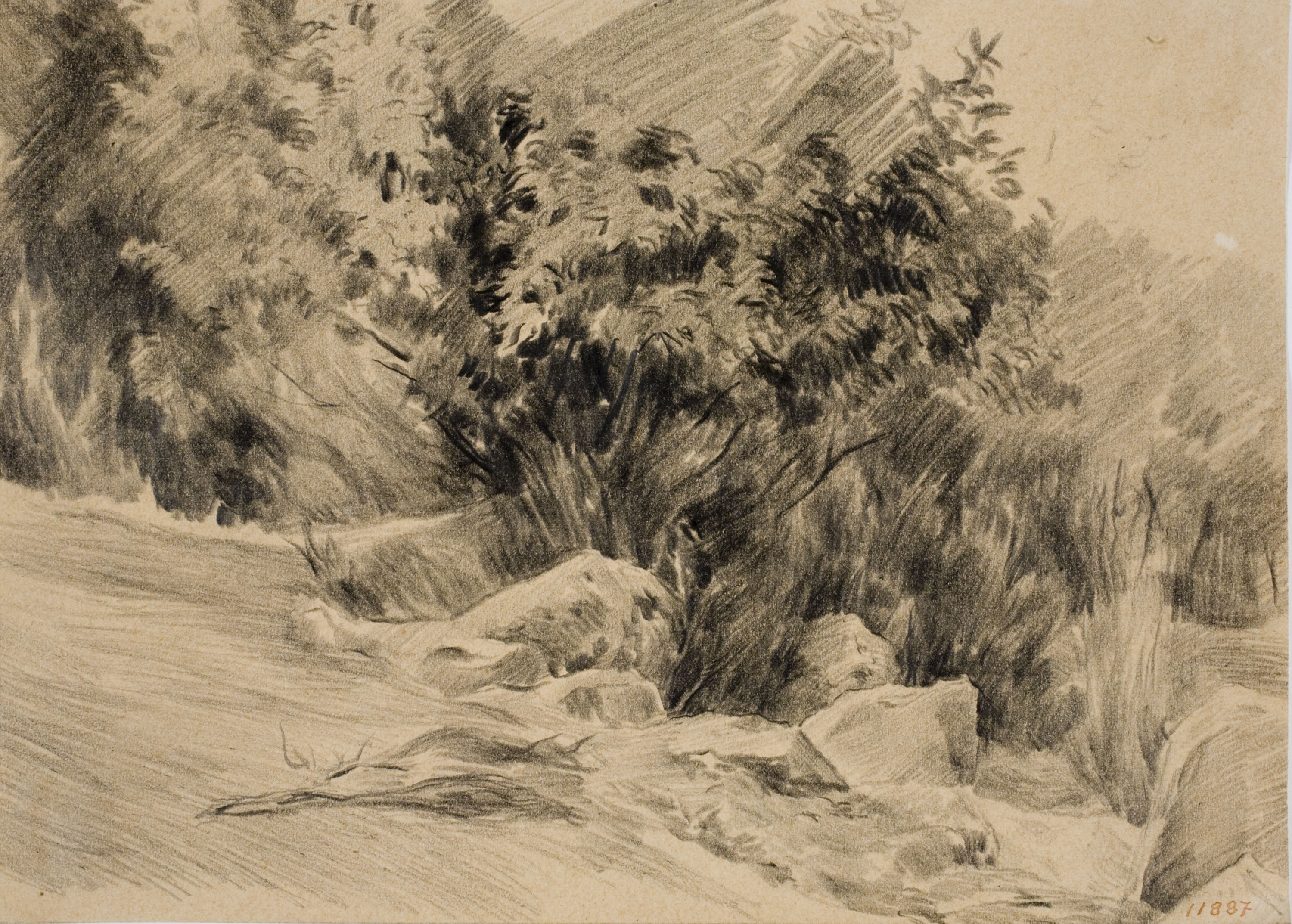 image for: Antoni Fabrés - Paisatge - Cap a 1888-1894