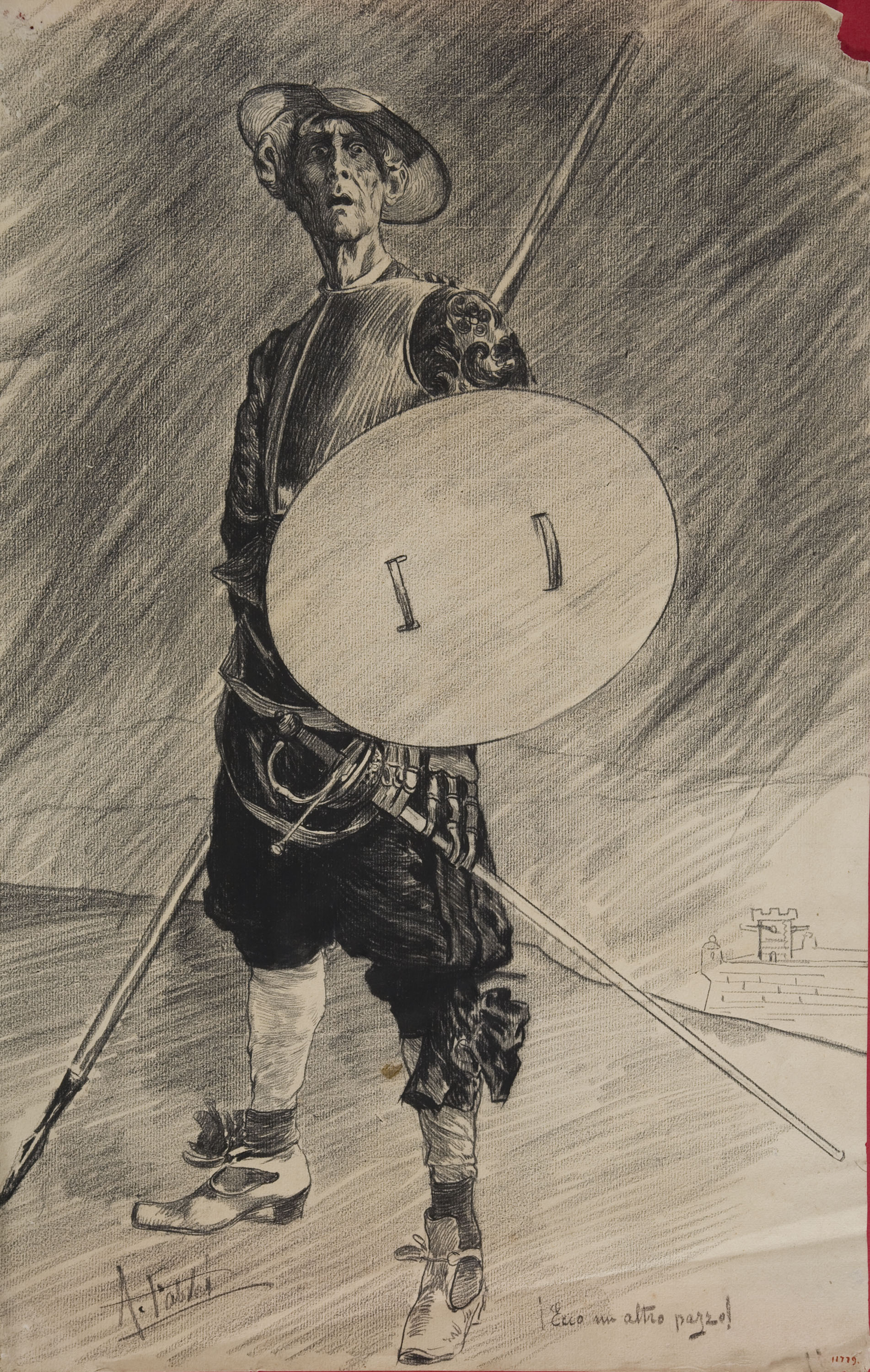 image for: Antoni Fabrés - Don Quixot - Cap a 1913