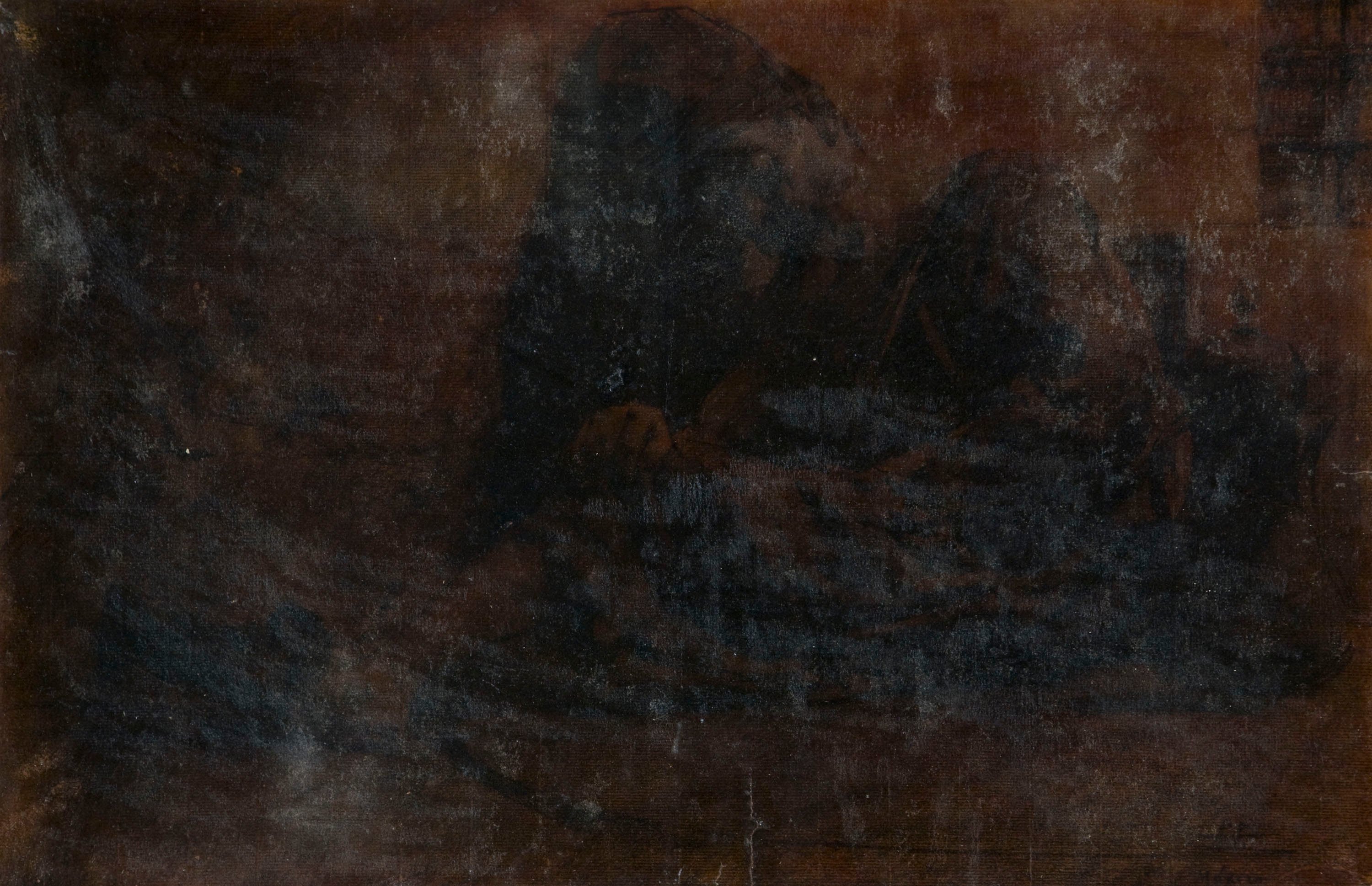 image for: Antoni Fabrés - Estudi d'home - Cap a 1880