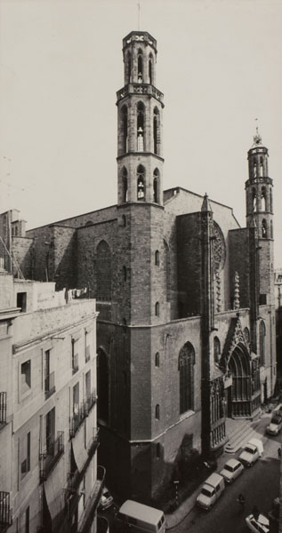 image for: Oriol Maspons - Sense títol [Església de Sta. Maria del Mar de Barcelona] - Cap a 1971