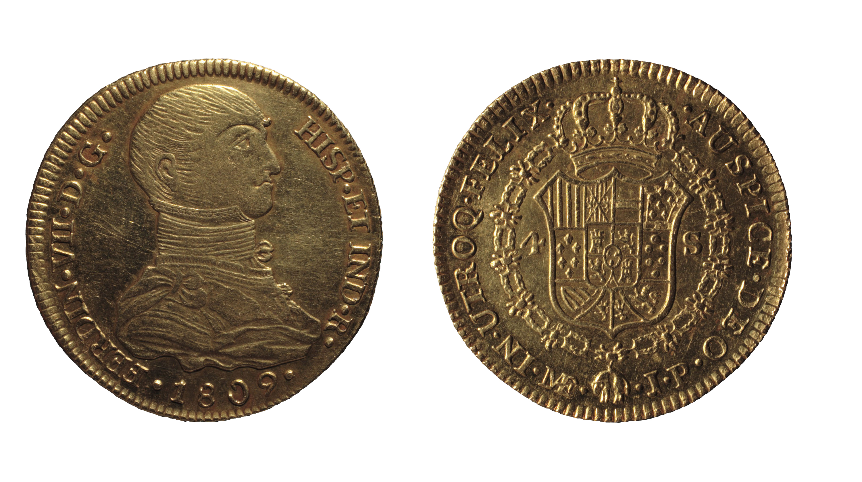 image for: Ferran VII d'Espanya - 4 escuts - 1809