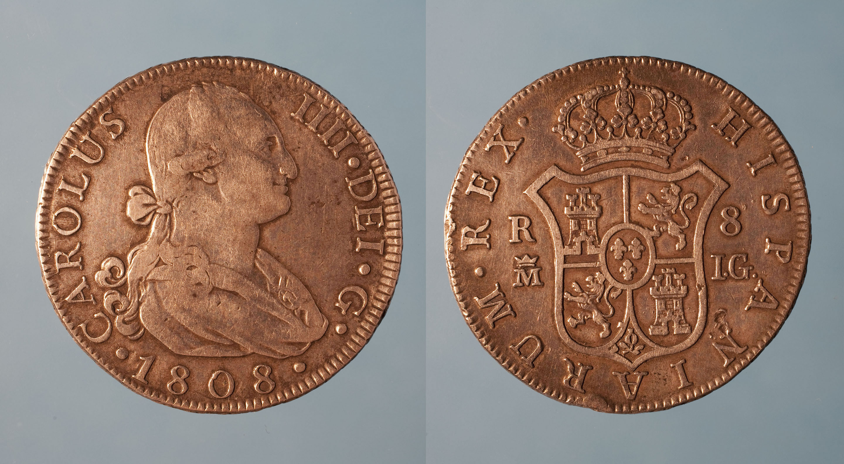image for: Carles IV d'Espanya - 8 rals - 1808
