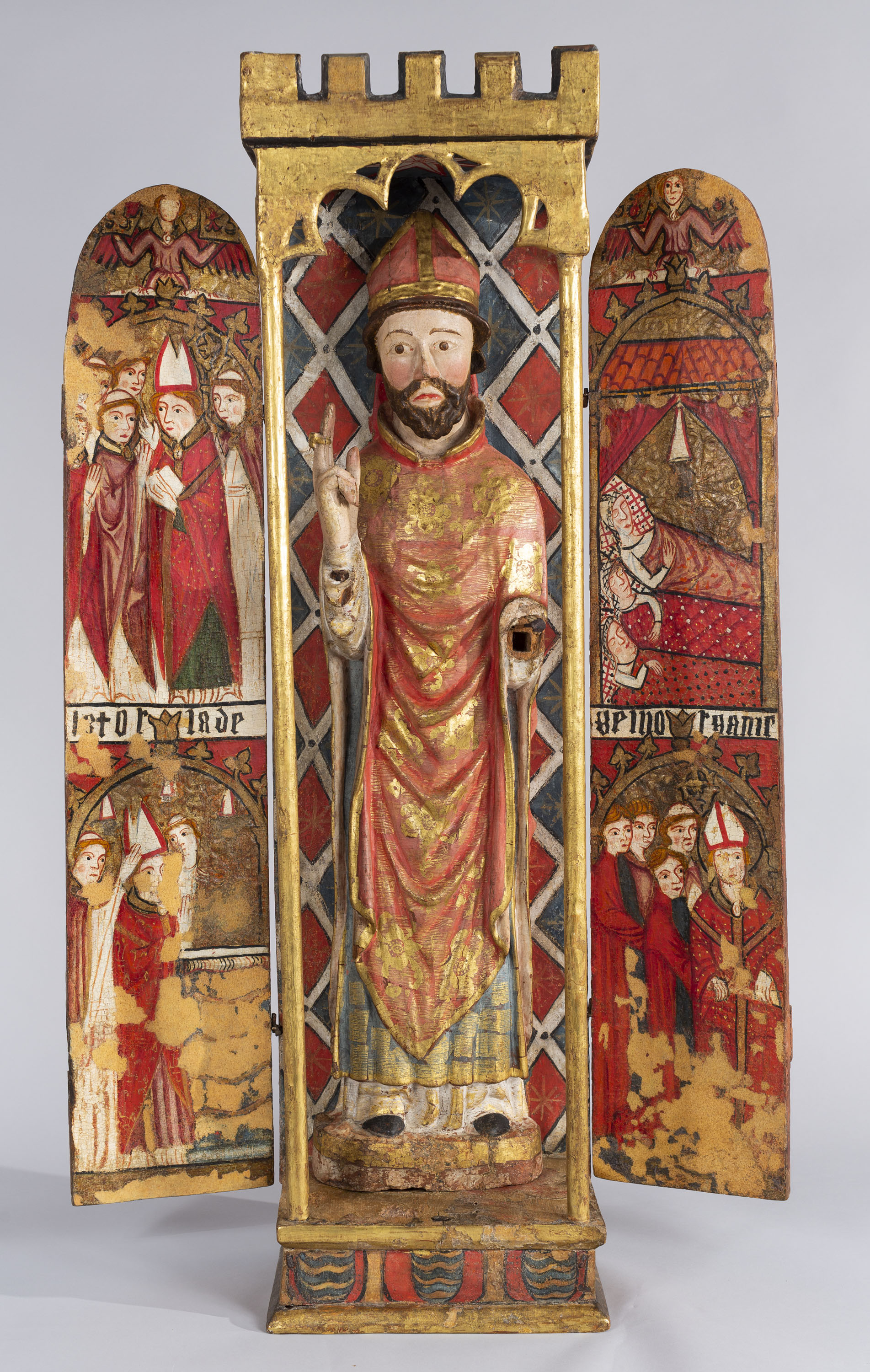 image for: Anònim. Aragó - Retaule-tabernacle de sant Nicolau - Primera meitat del segle XIV