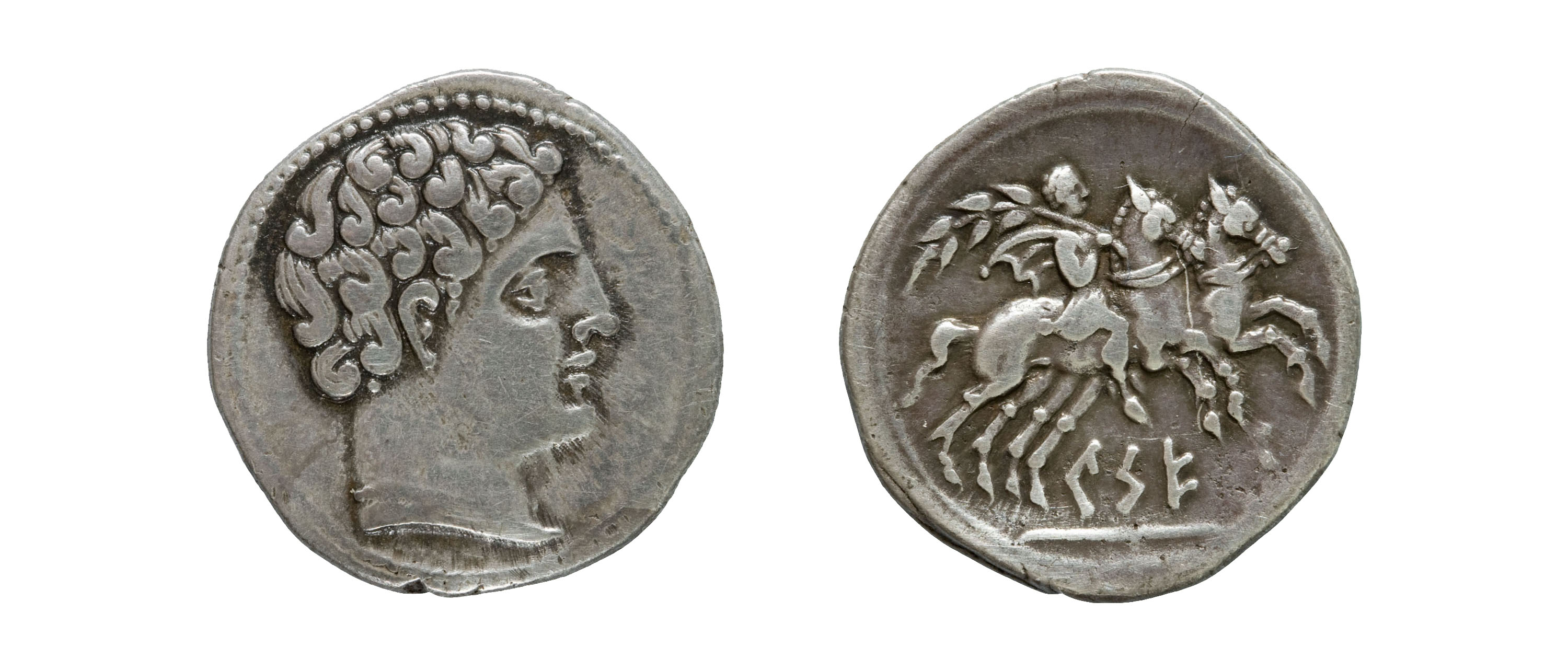 image for: Kese - Denari de Kese - Segona meitat del segle II aC