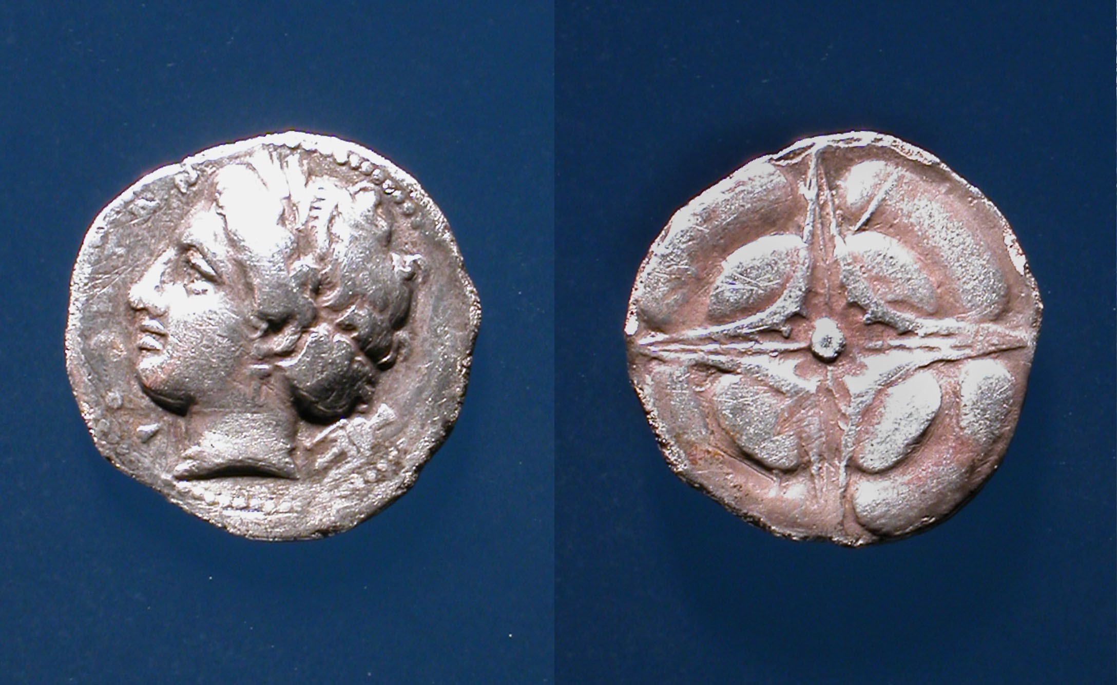 image for: Rhode - Dracma de Rhode - 270-260 aC