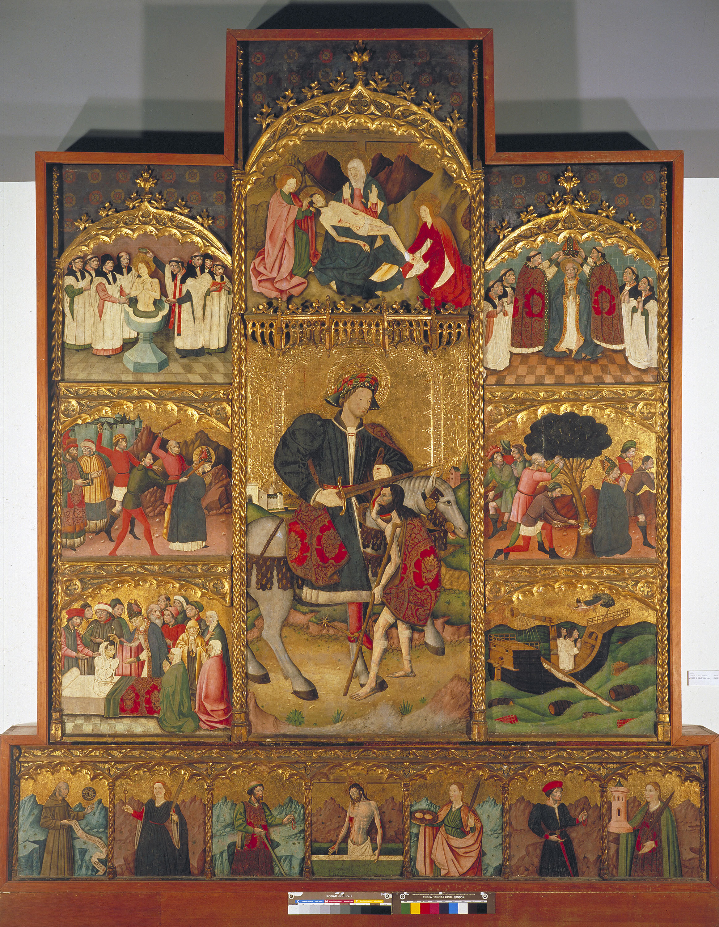 image for: Anònim. Catalunya - Retaule de sant Martí - Segona meitat del segle XV