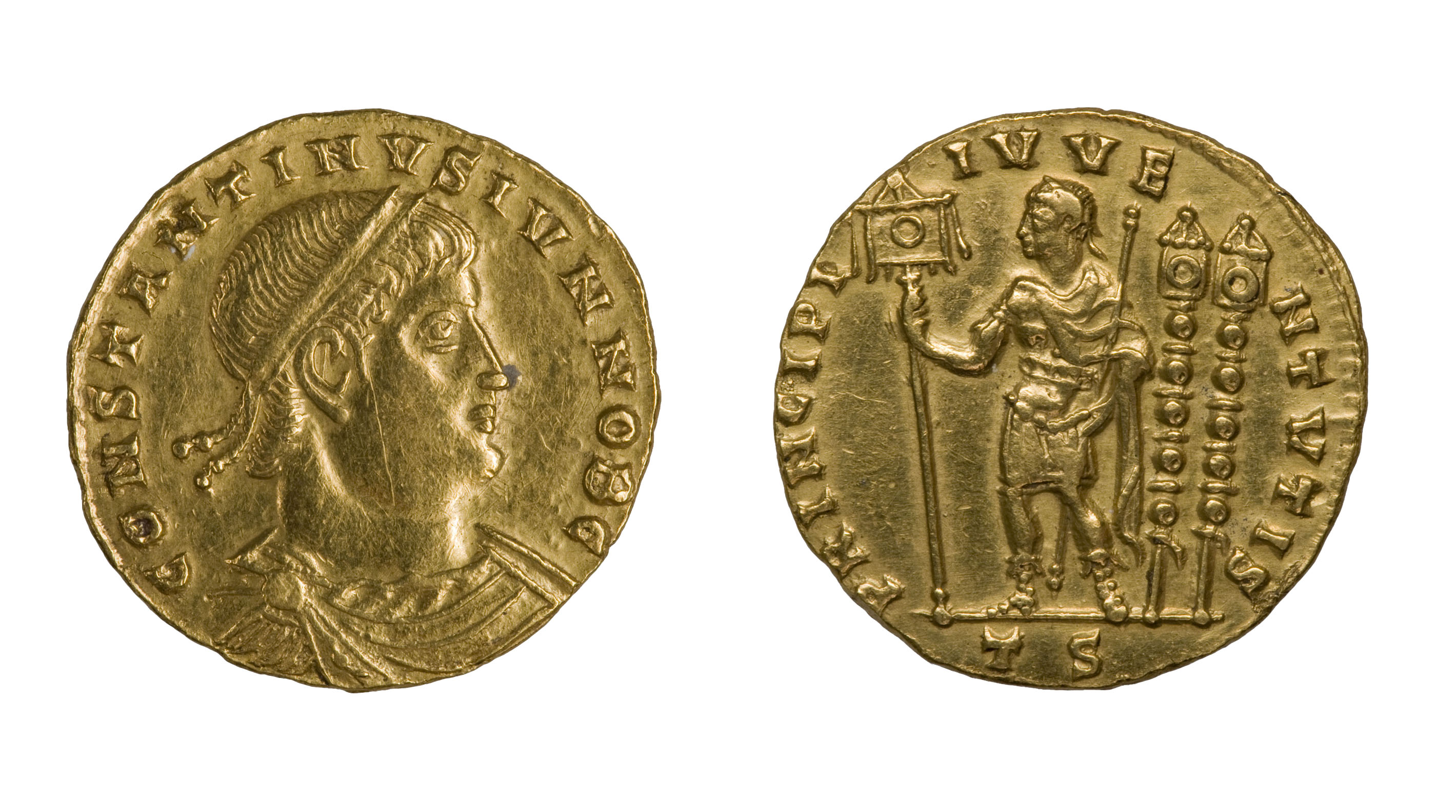 image for: Constantí II - Sòlid de Tessalònica - 332-333