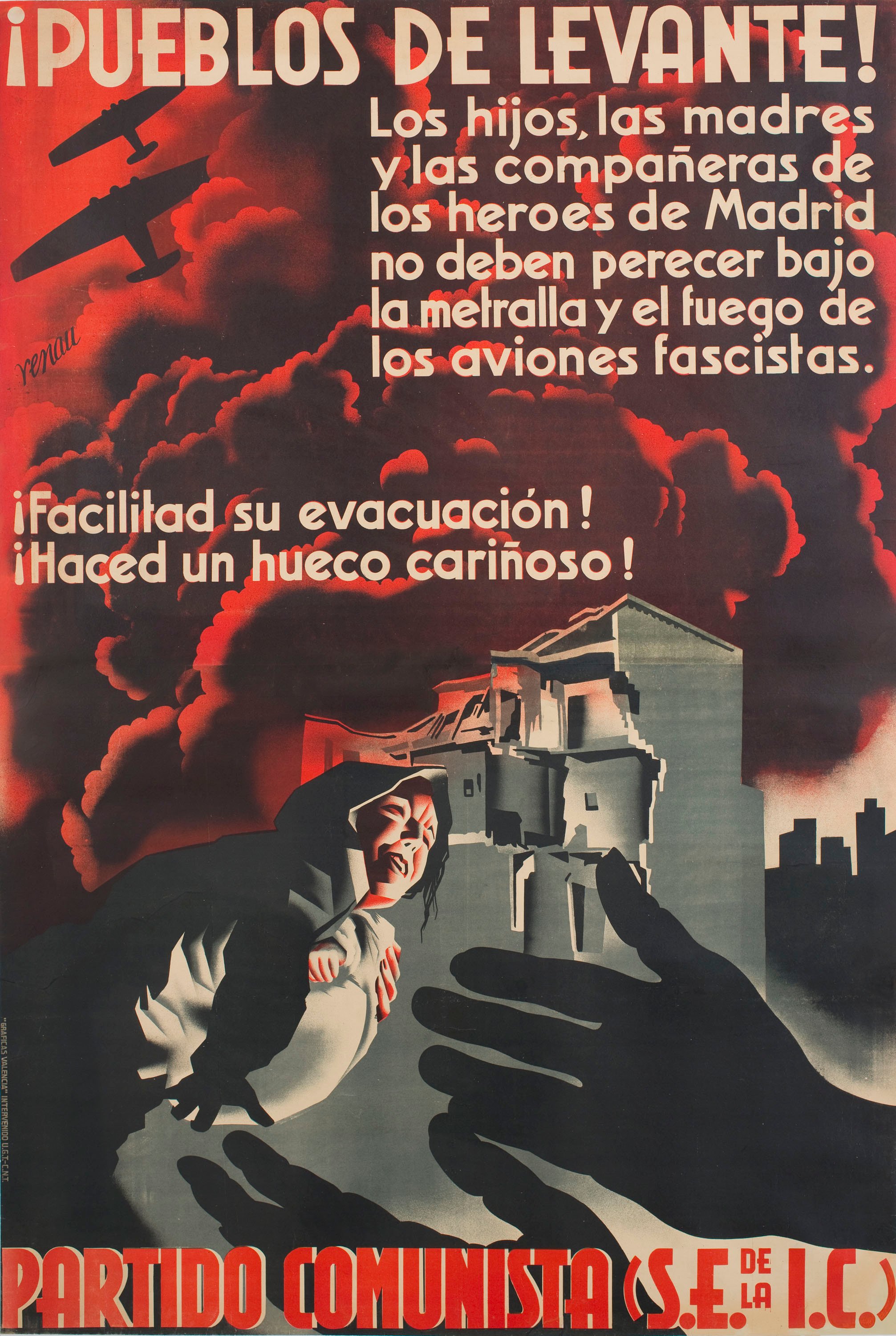 image for: Josep Renau - ¡Pueblos de Levante! - 1936