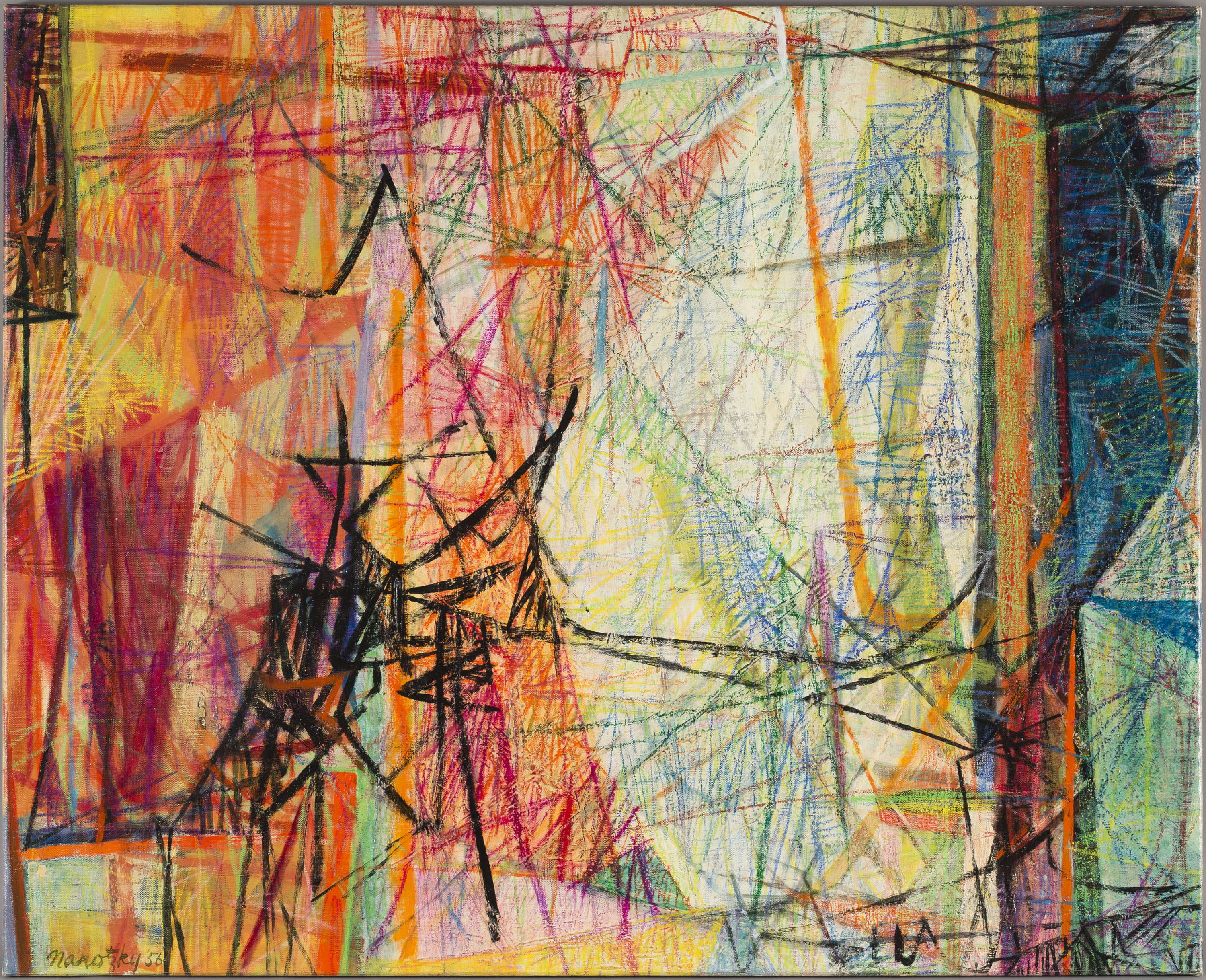 image for: Norman Narotzky - Webs - 1956