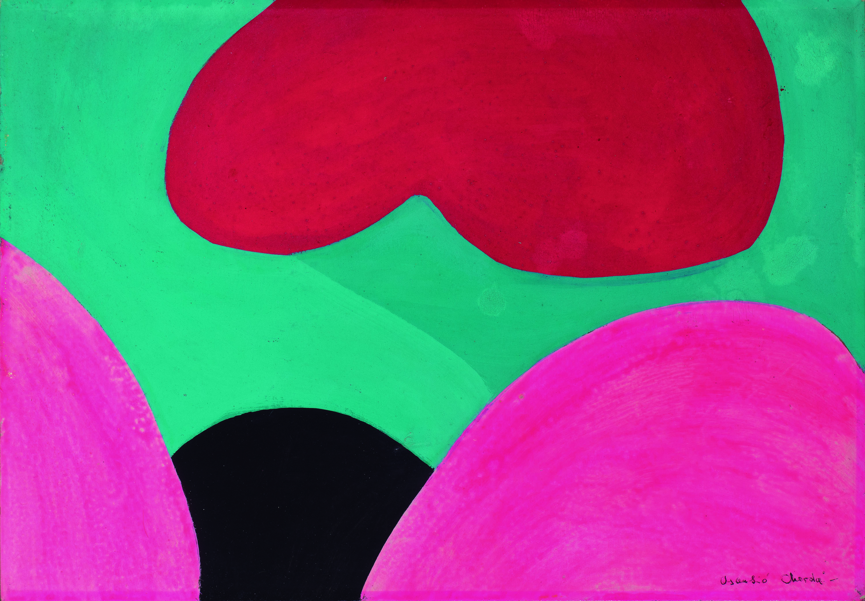 image for: Mari Chordà - Autoretrat embarassada - 1966-1967