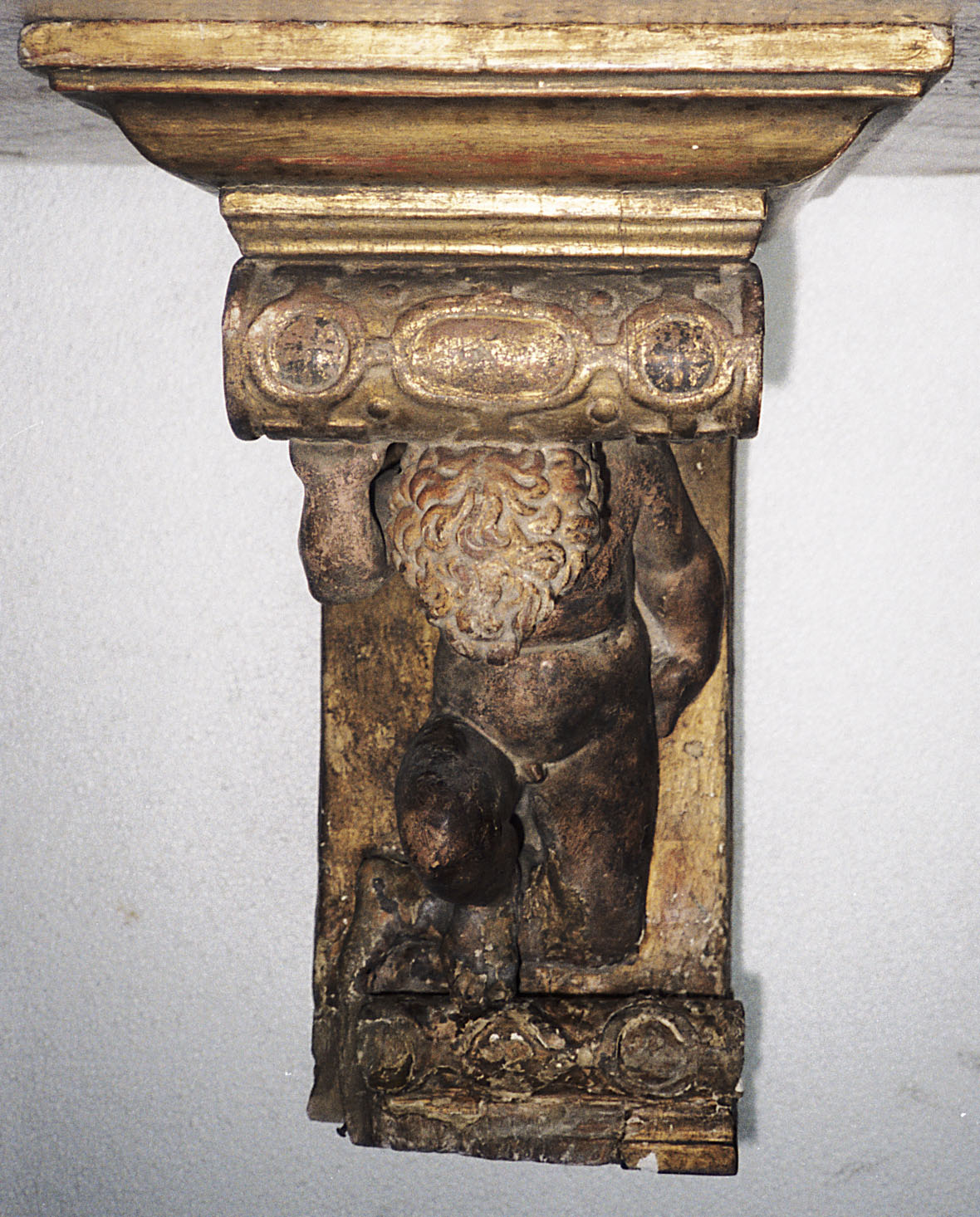 image for: Anònim - Mènsula amb jove atlant - Primera meitat del segle XVII