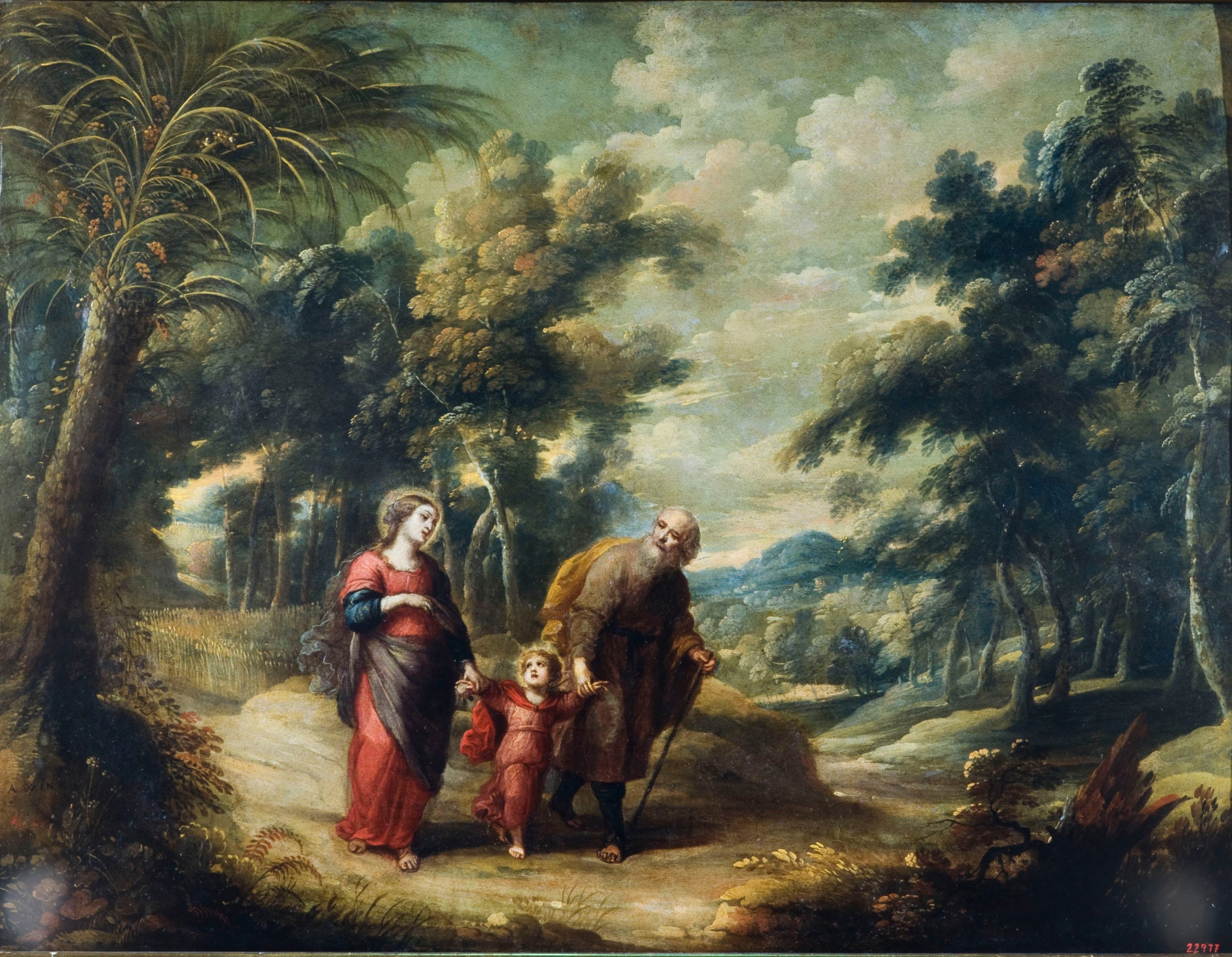image for: Abraham Willemsen - Fugida a Egipte - Entre 1650-1670