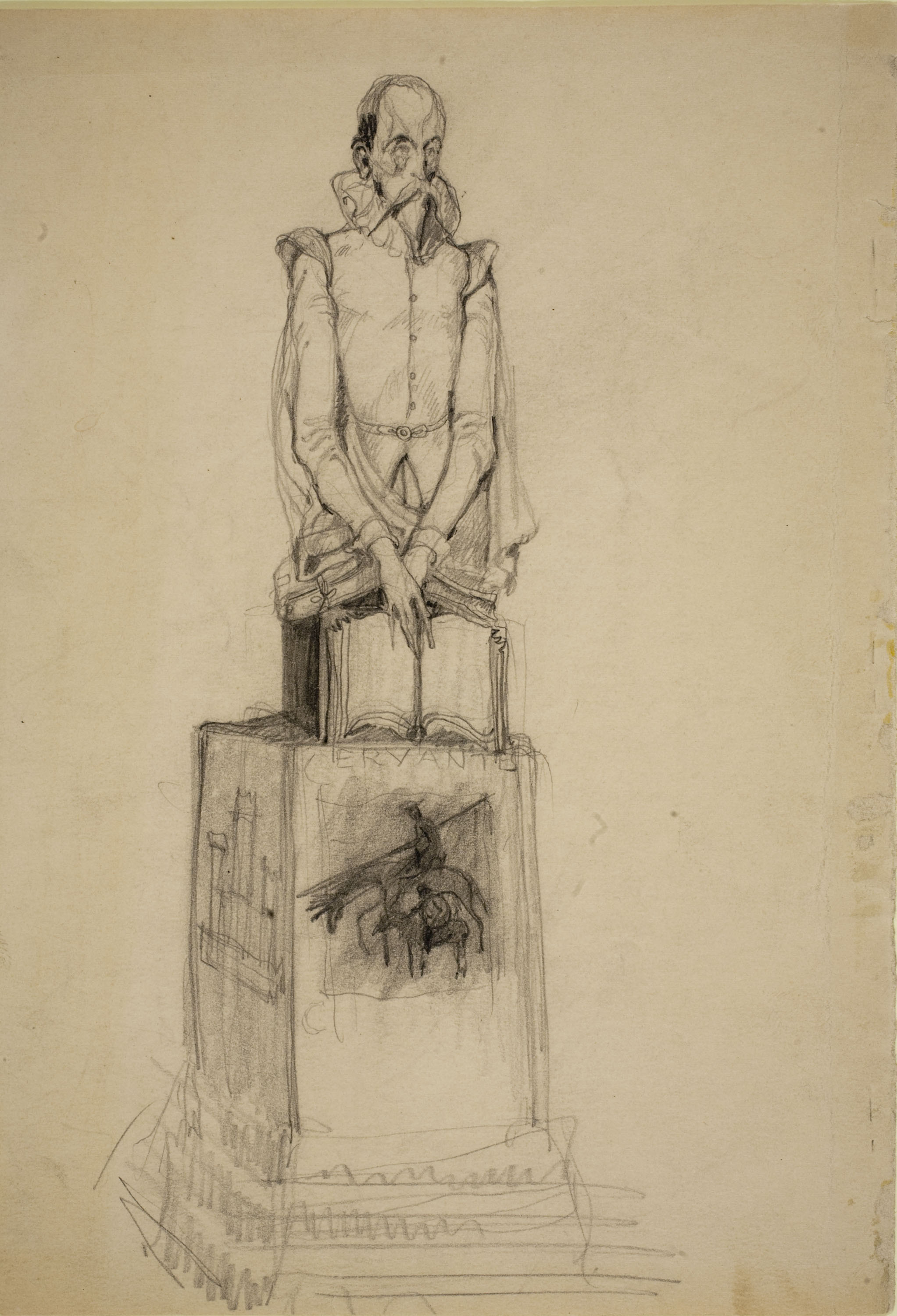 image for: Ismael Smith - Projecte de monument a Cervantes - Cap a 1914-1925