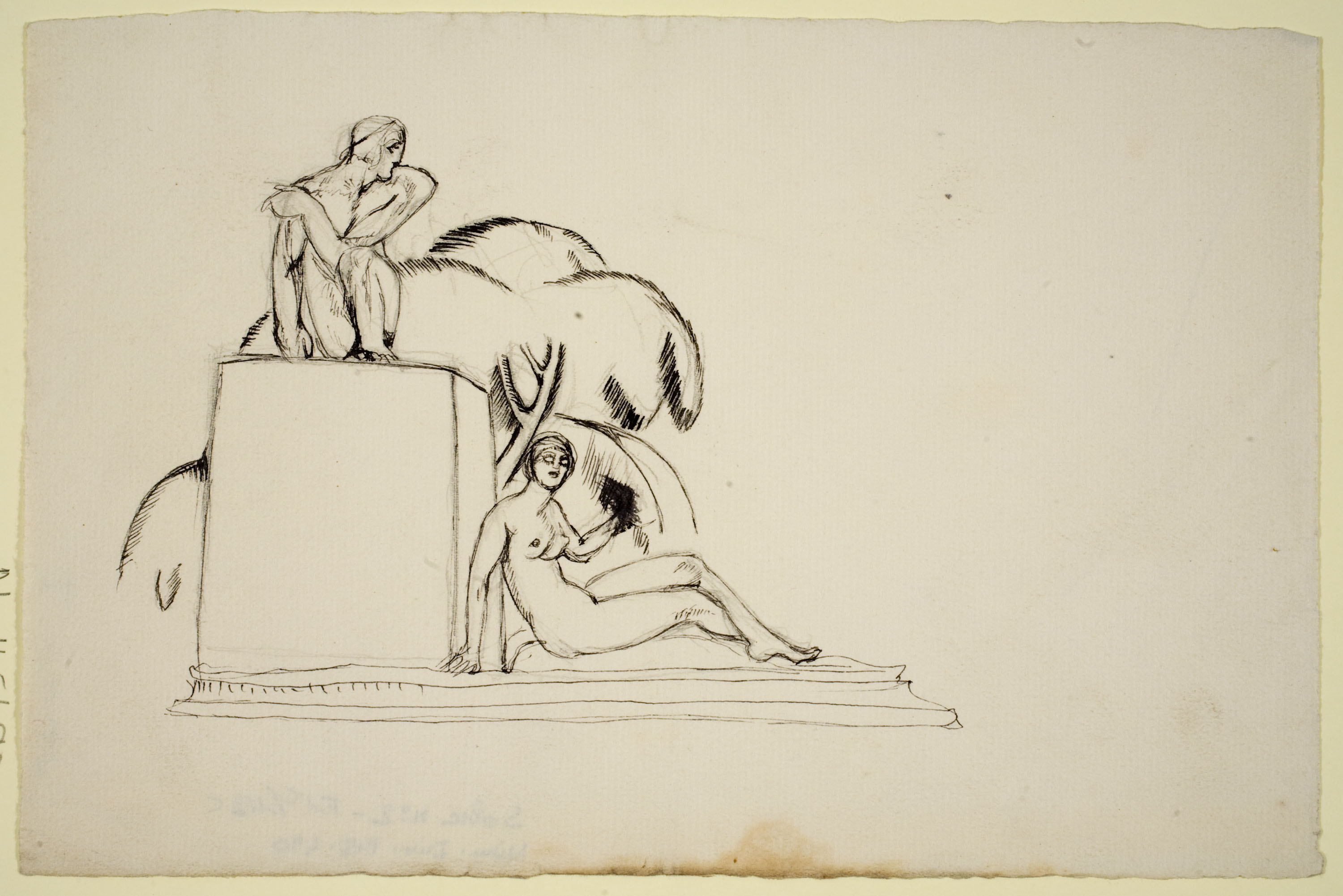 Ismael Smith - Projecte de monument «El geni descobrint la vida» - Cap a 1912 image for: Ismael Smith - Projecte de monument «El geni descobrint la vida» - Cap a 1912