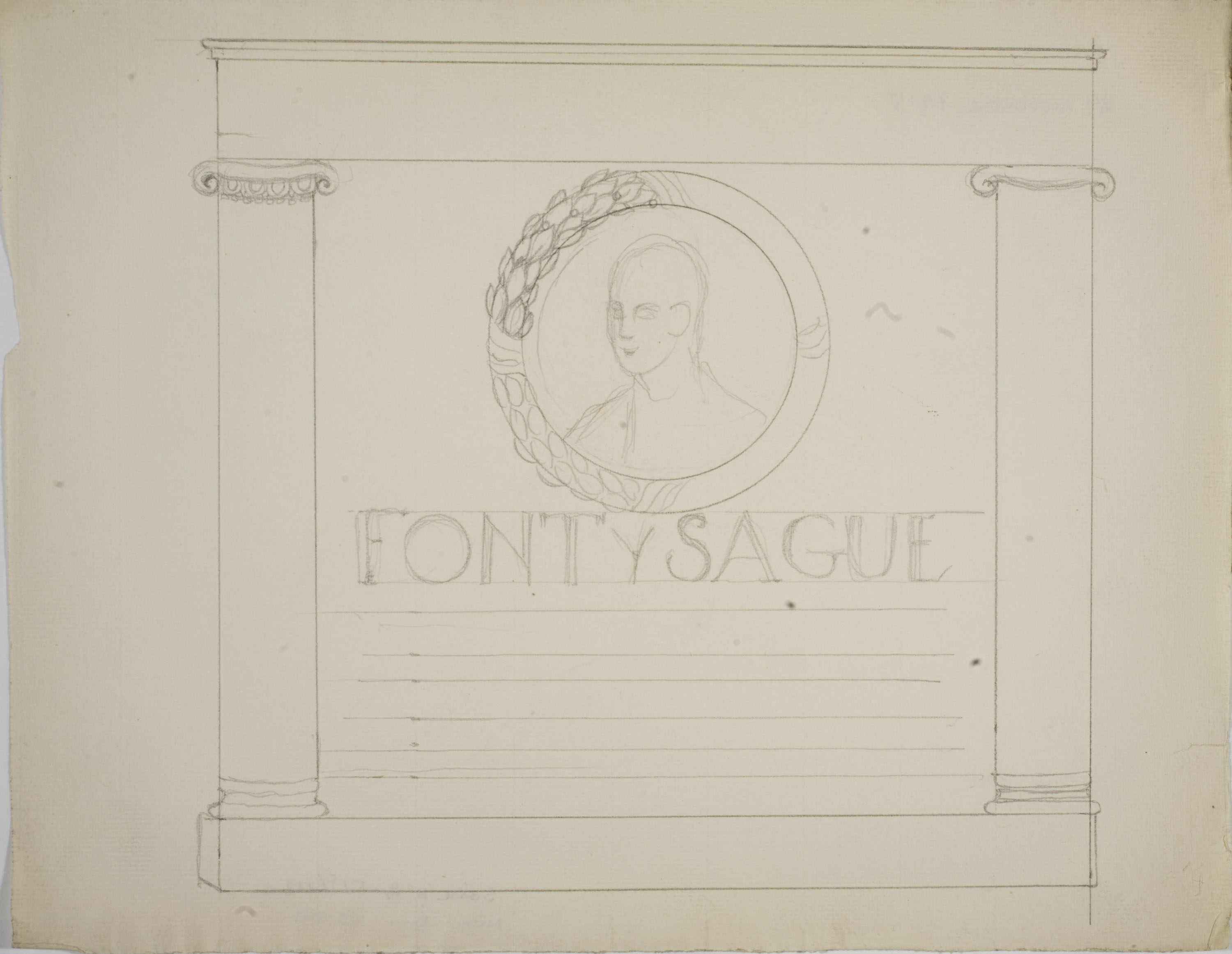 image for: Ismael Smith - Projecte de monument a Norbert Font i Sagué - 1915